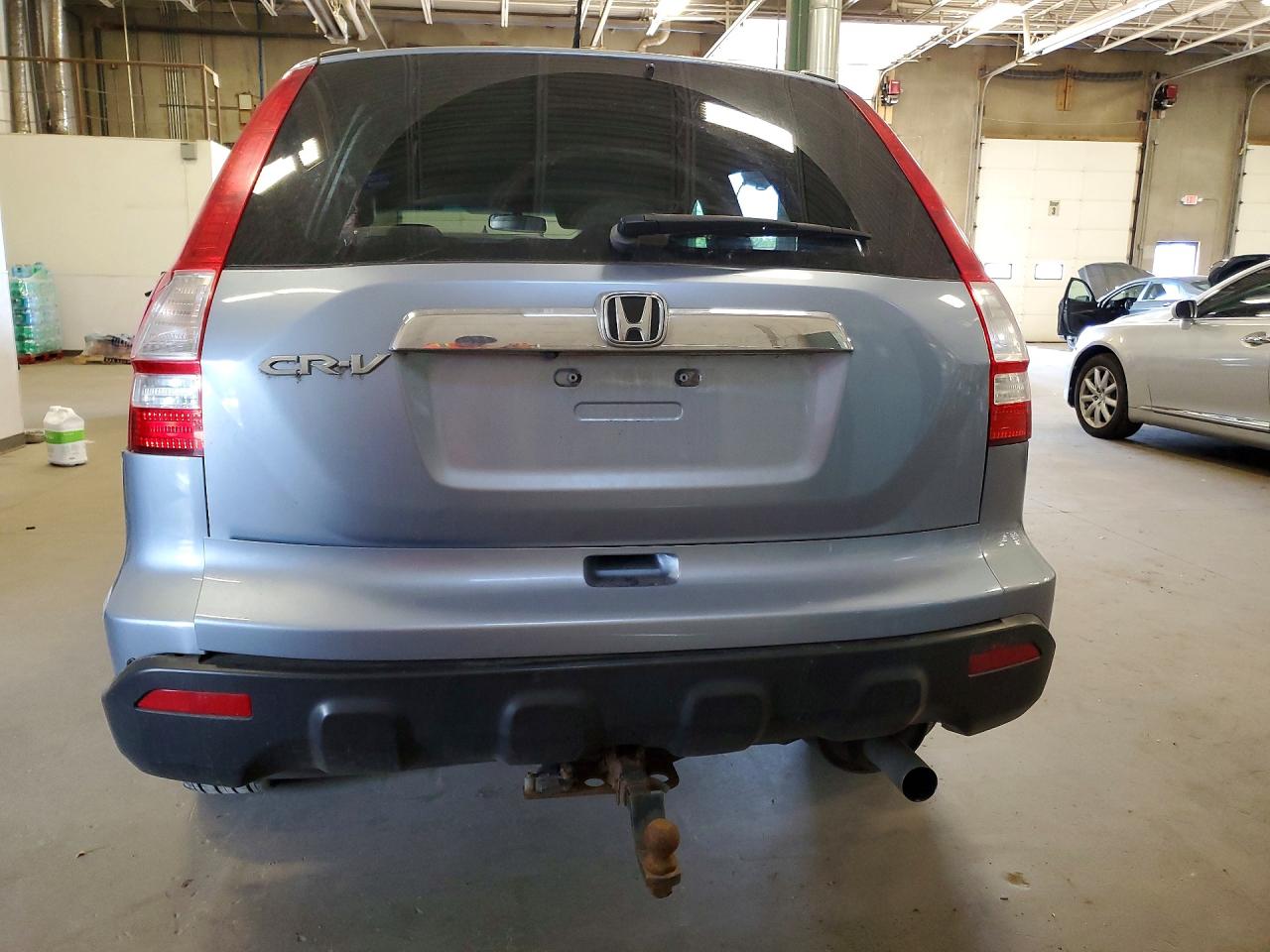 2007 Honda Cr-v Exl Blue vin: JHLRE38757C061254