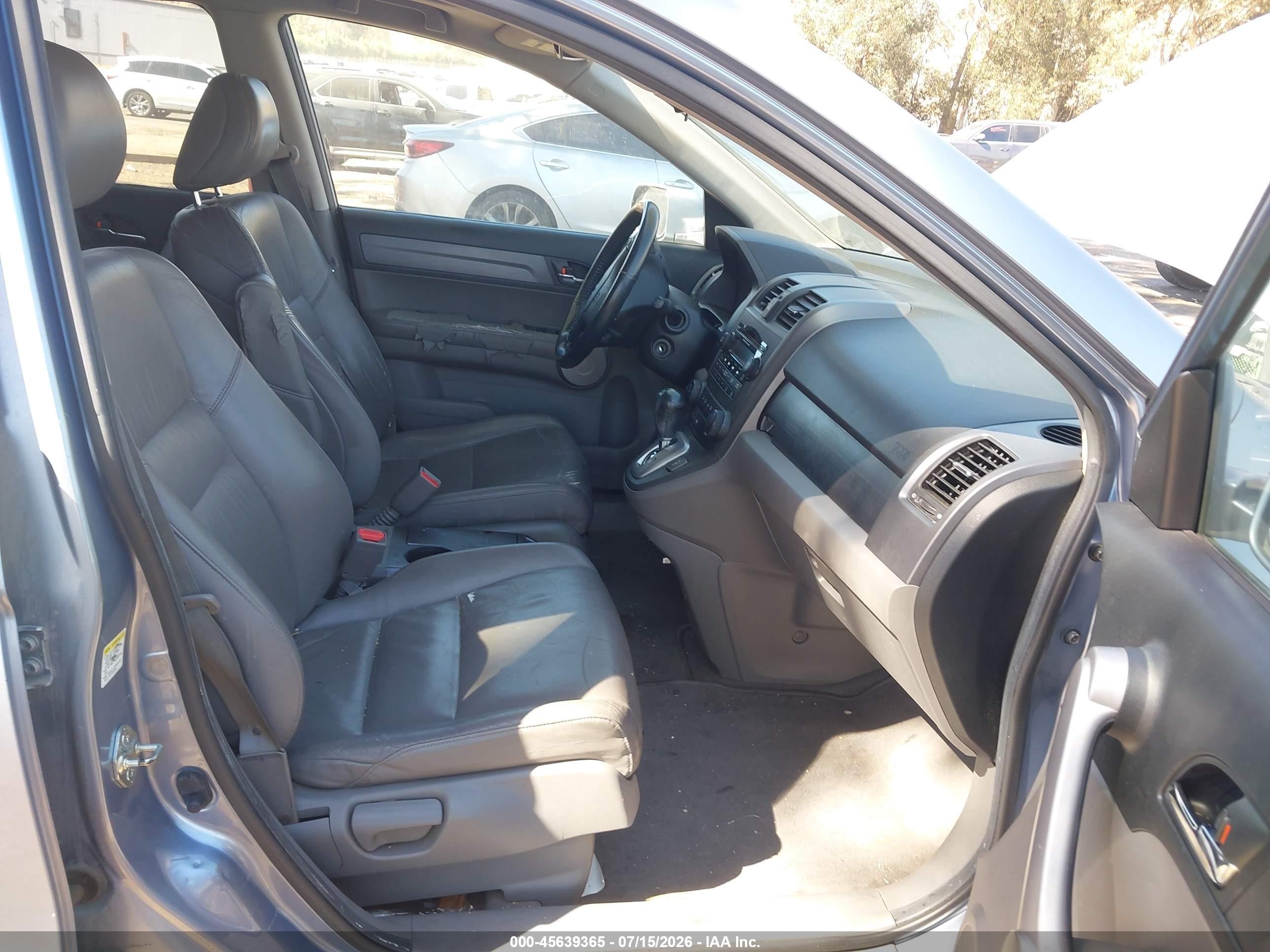 2007 Honda Cr-v Ex-l Teal vin: JHLRE38757C076644