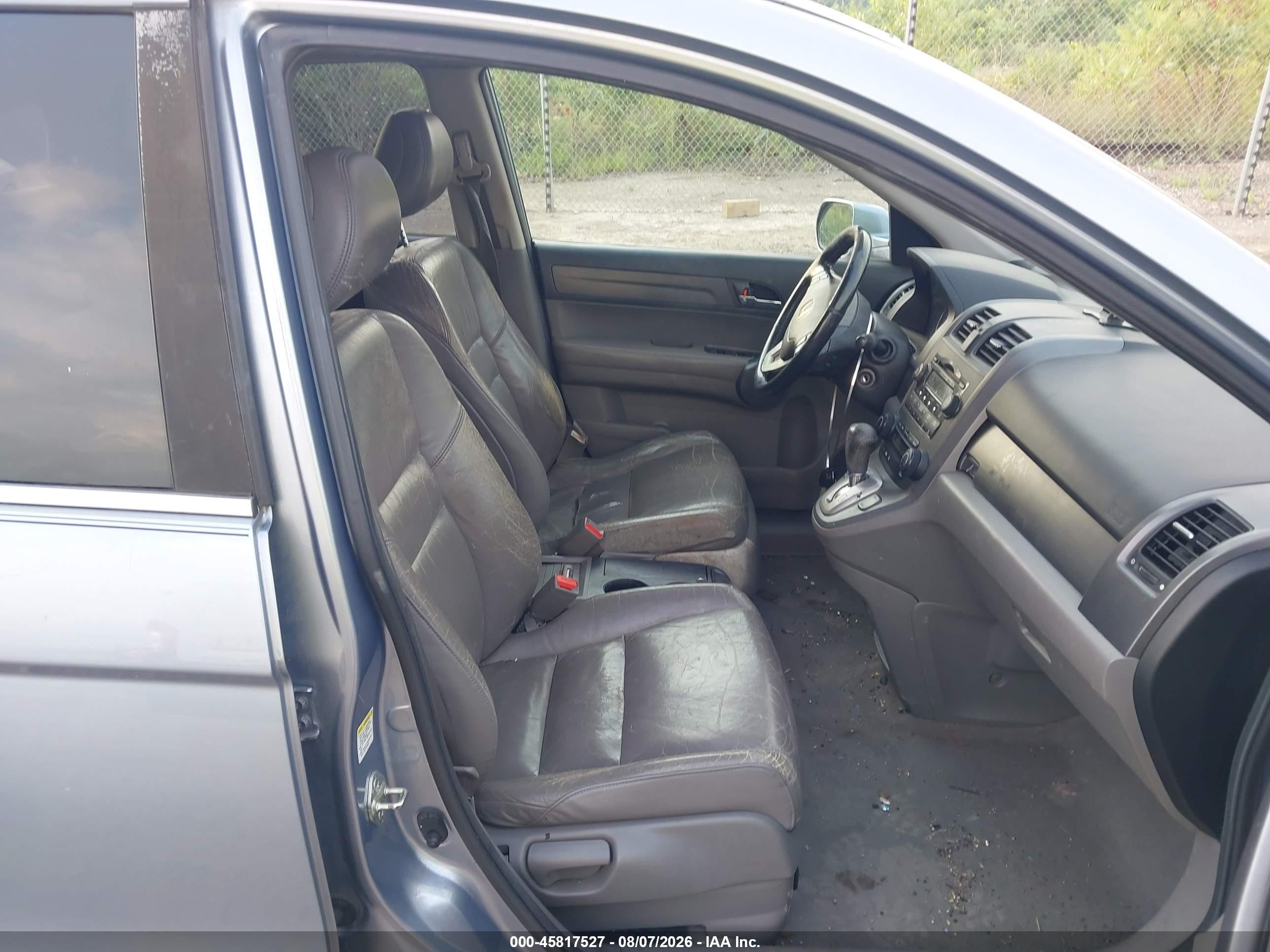 2008 Honda Cr-v Ex-l Light Blue vin: JHLRE38758C015635