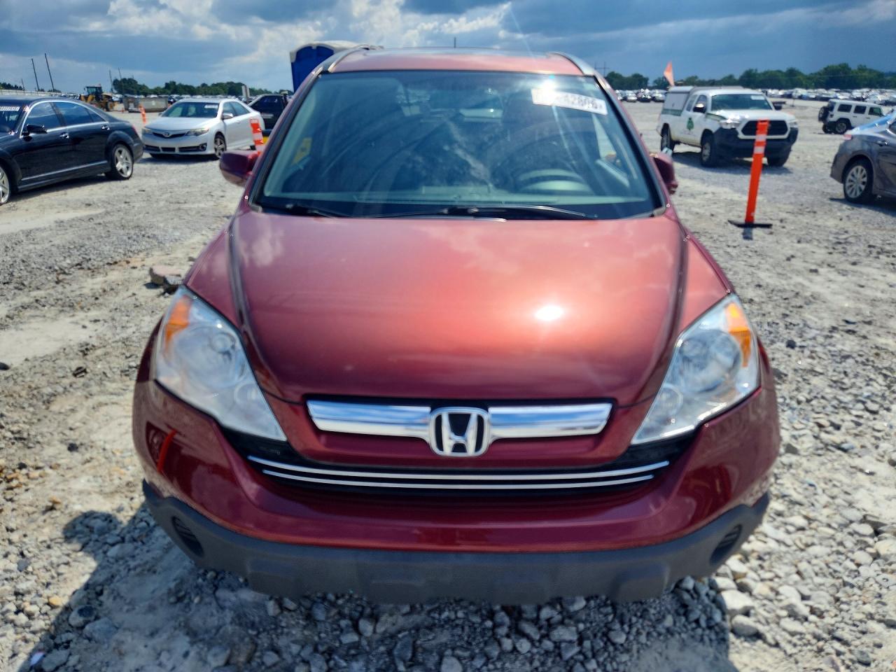 2008 Honda Cr-v Exl Red vin: JHLRE38758C028806