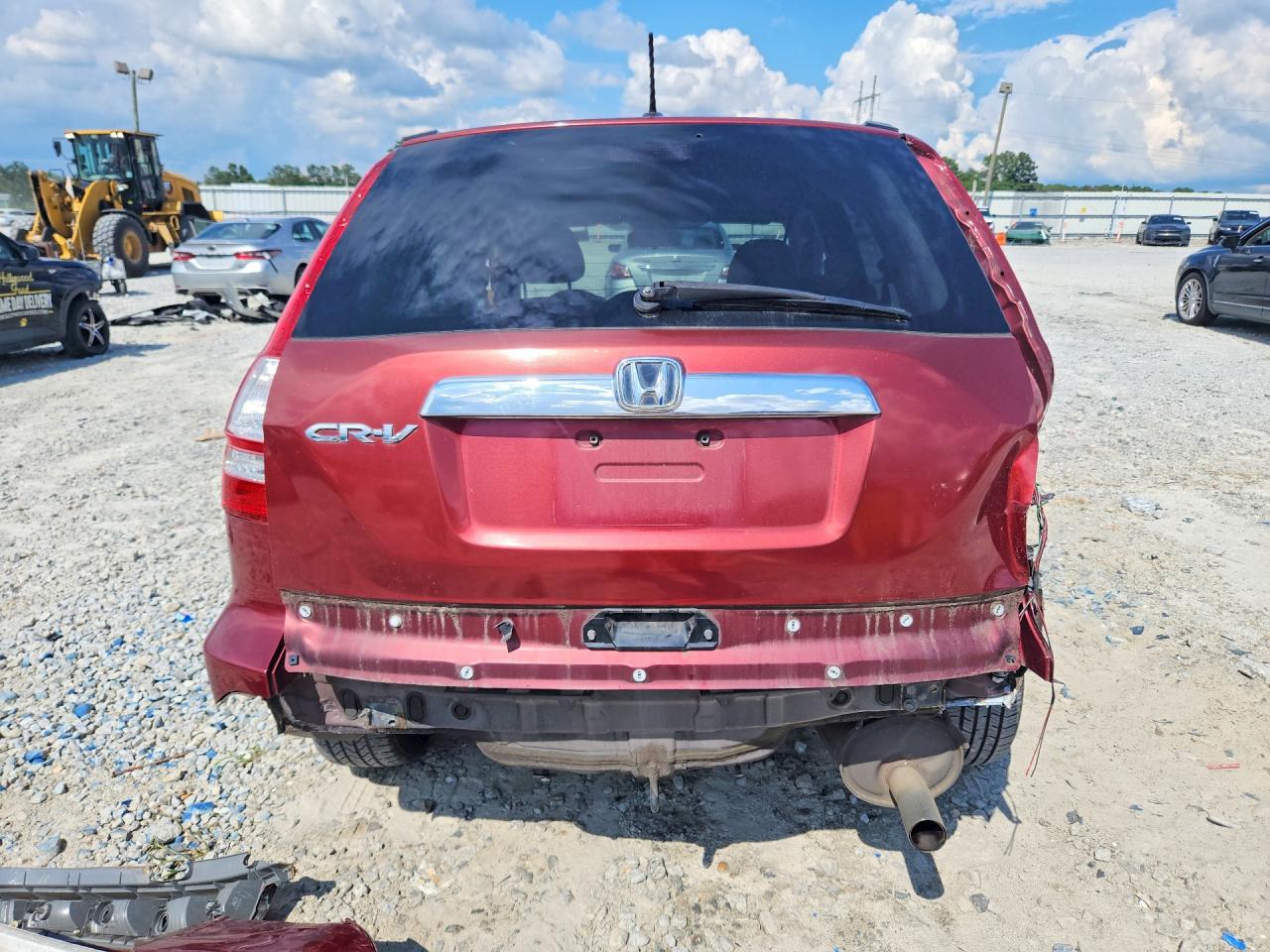 2008 Honda Cr-v Exl Red vin: JHLRE38758C028806