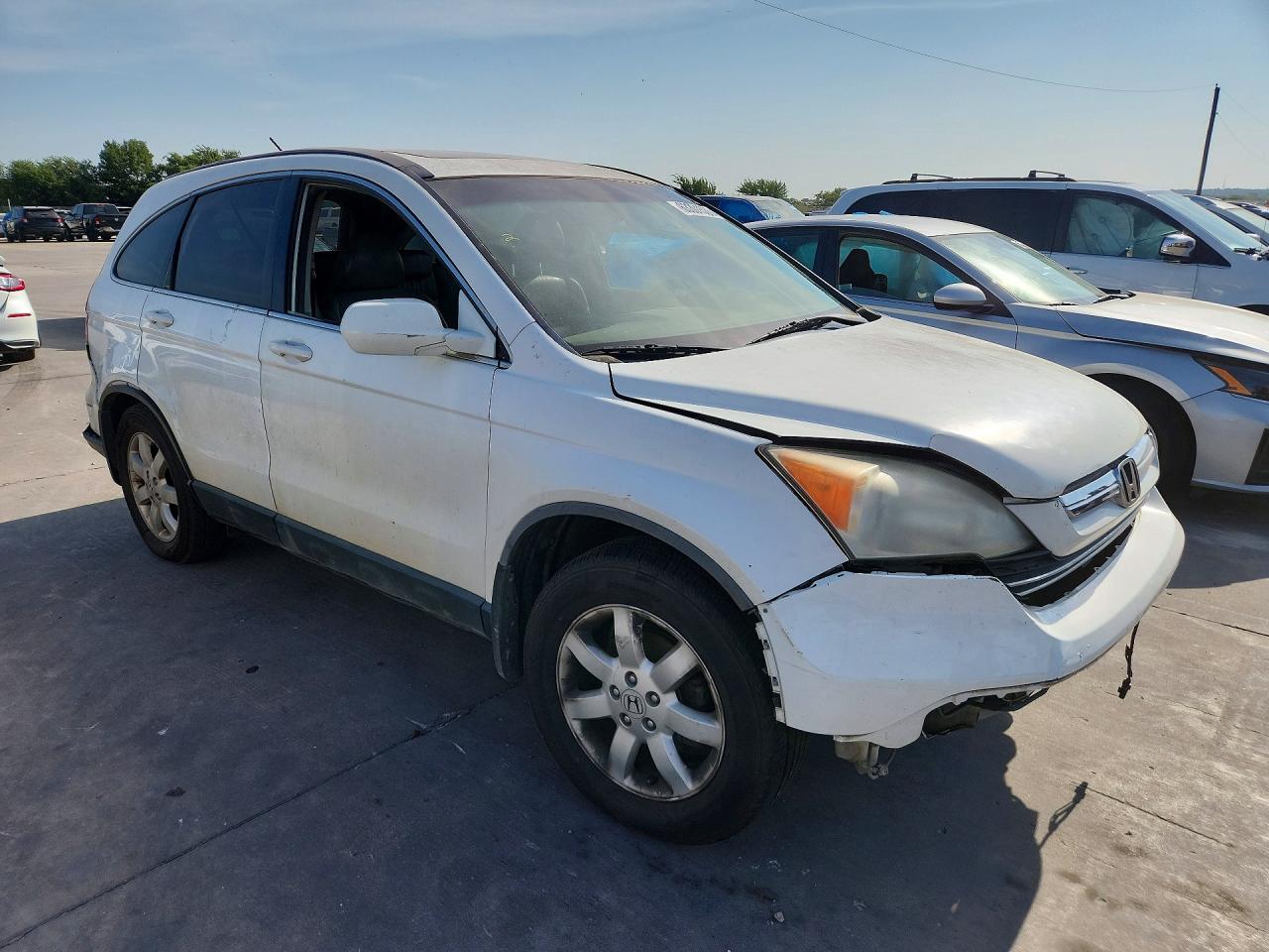 2008 Honda Cr-v Exl Белый vin: JHLRE38758C044181