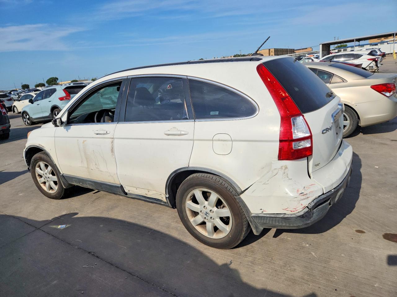 2008 Honda Cr-v Exl Белый vin: JHLRE38758C044181