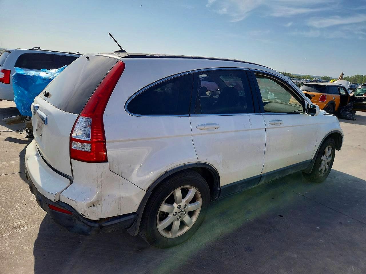 2008 Honda Cr-v Exl Белый vin: JHLRE38758C044181