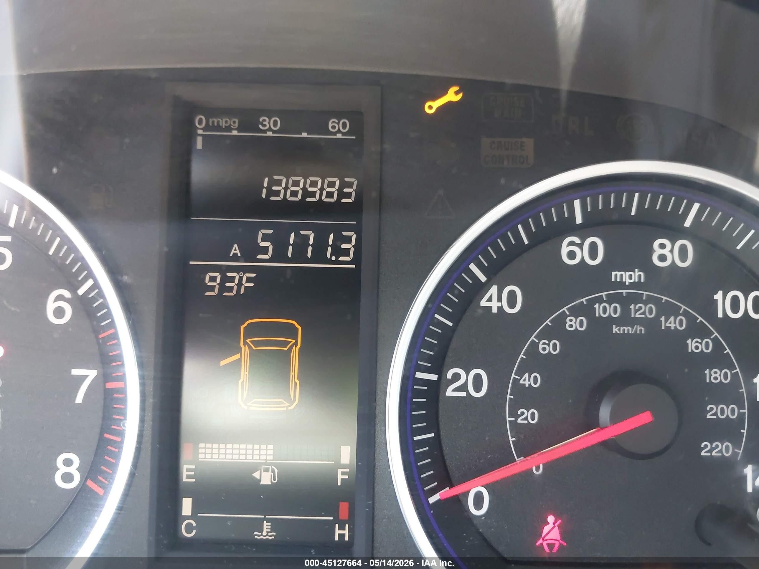 2008 Honda Cr-v Ex-l Light Blue vin: JHLRE38758C049574