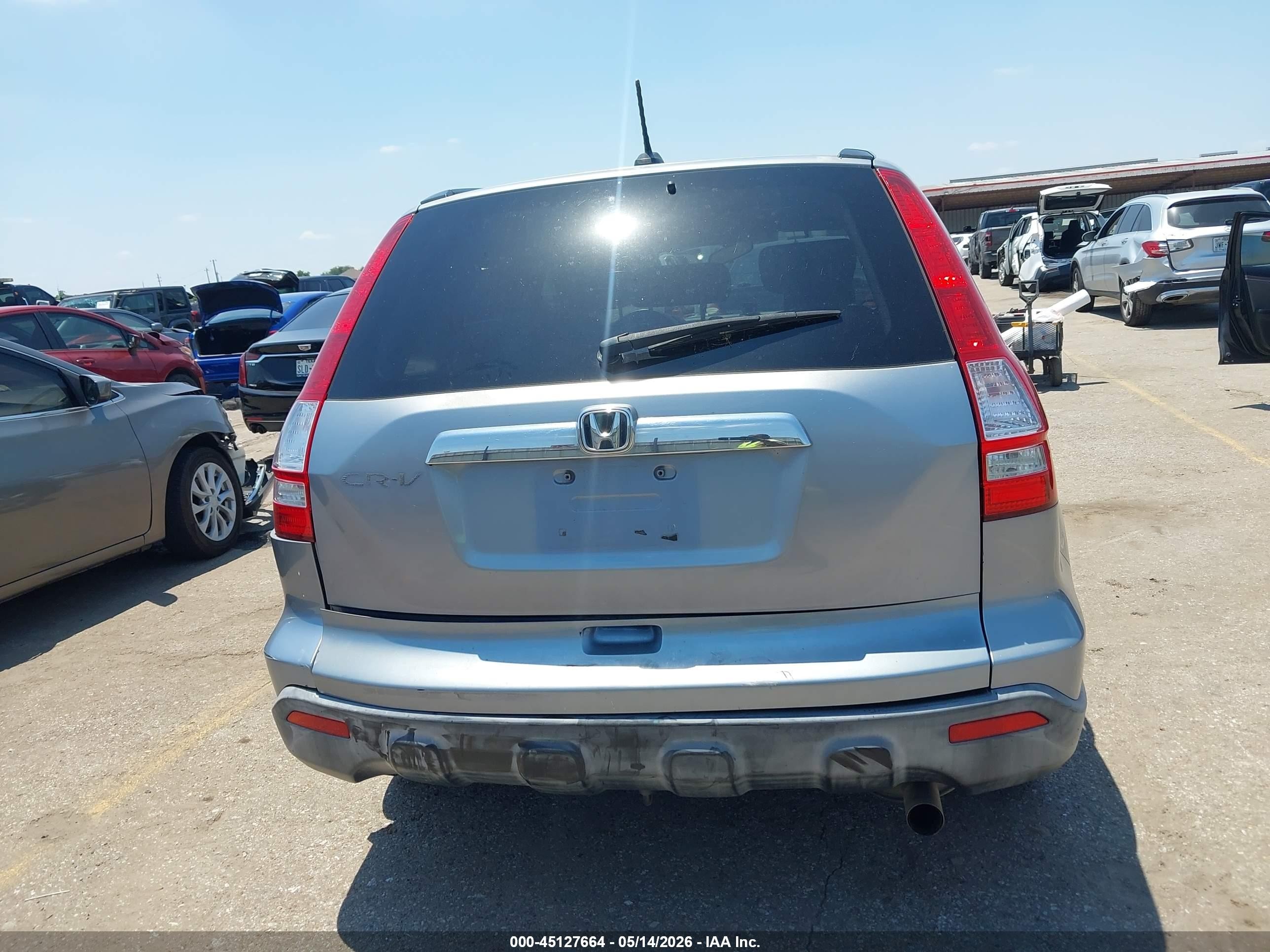 2008 Honda Cr-v Ex-l Light Blue vin: JHLRE38758C049574