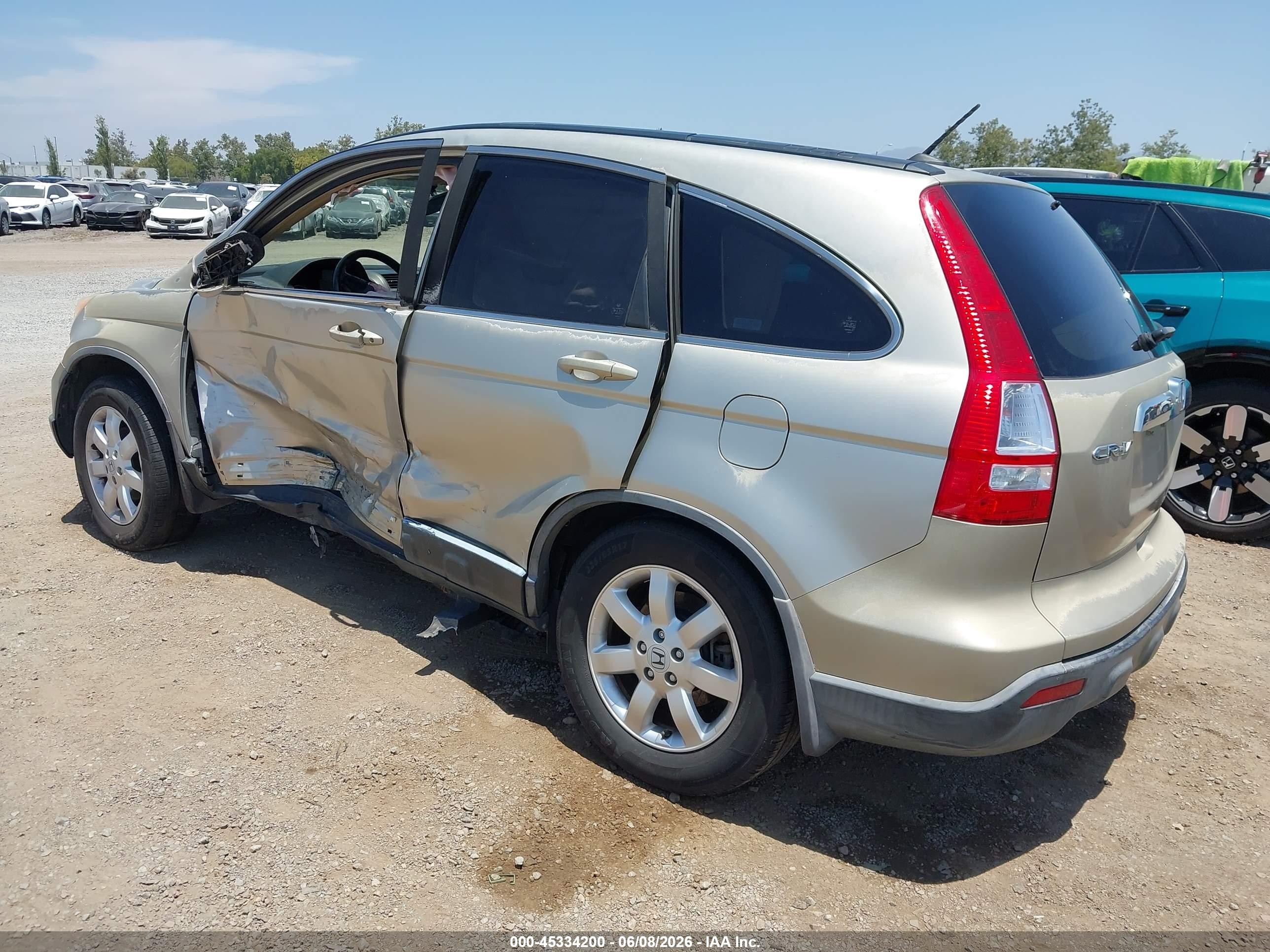 2008 Honda Cr-v Ex-l Серебряный vin: JHLRE38758C051907