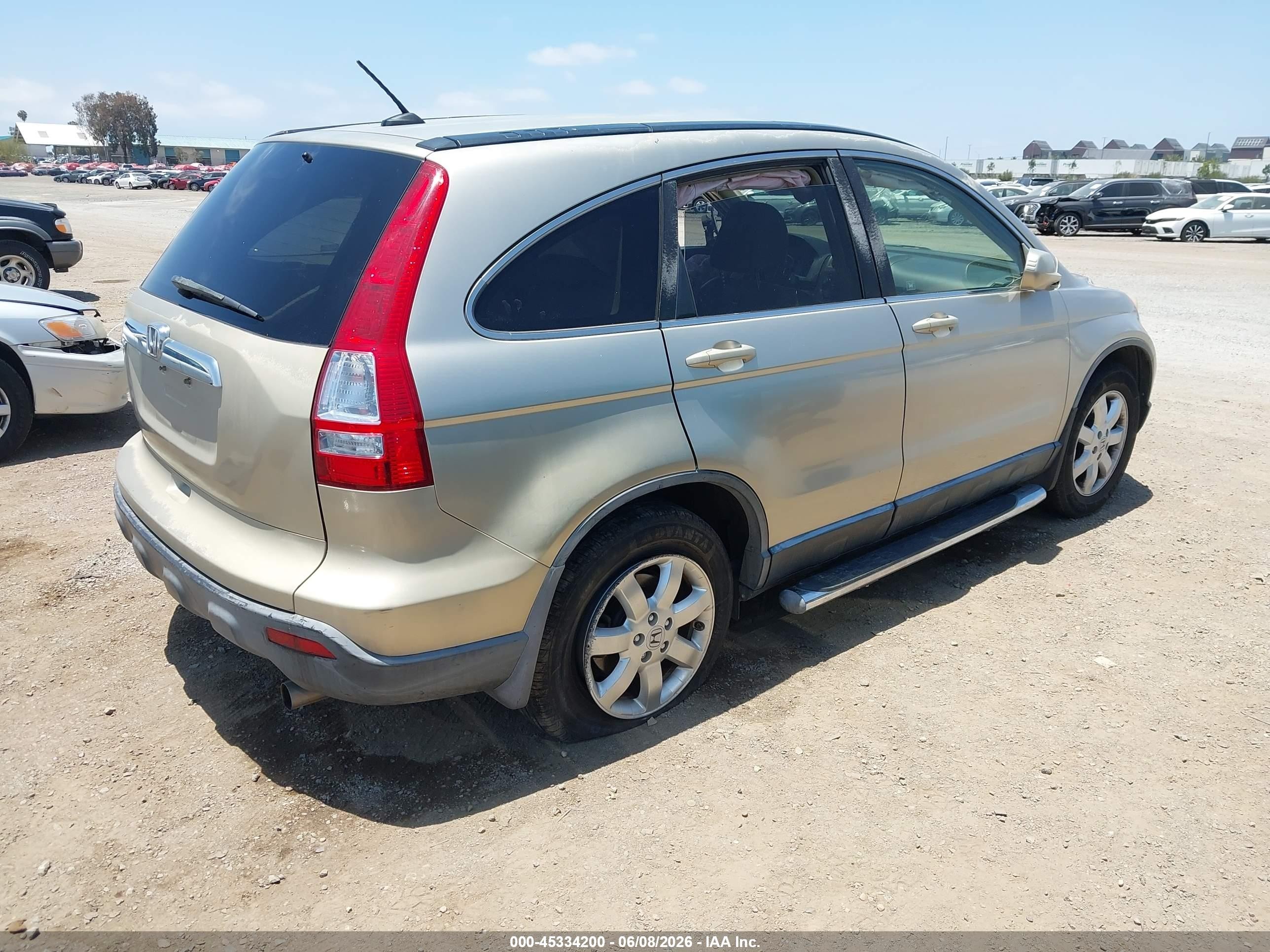 2008 Honda Cr-v Ex-l Серебряный vin: JHLRE38758C051907