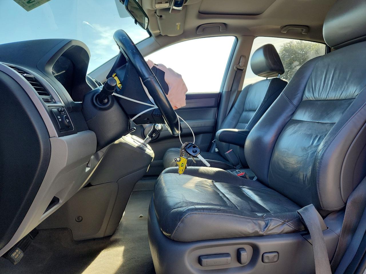 2008 Honda Cr-v Exl Blue vin: JHLRE38758C057738