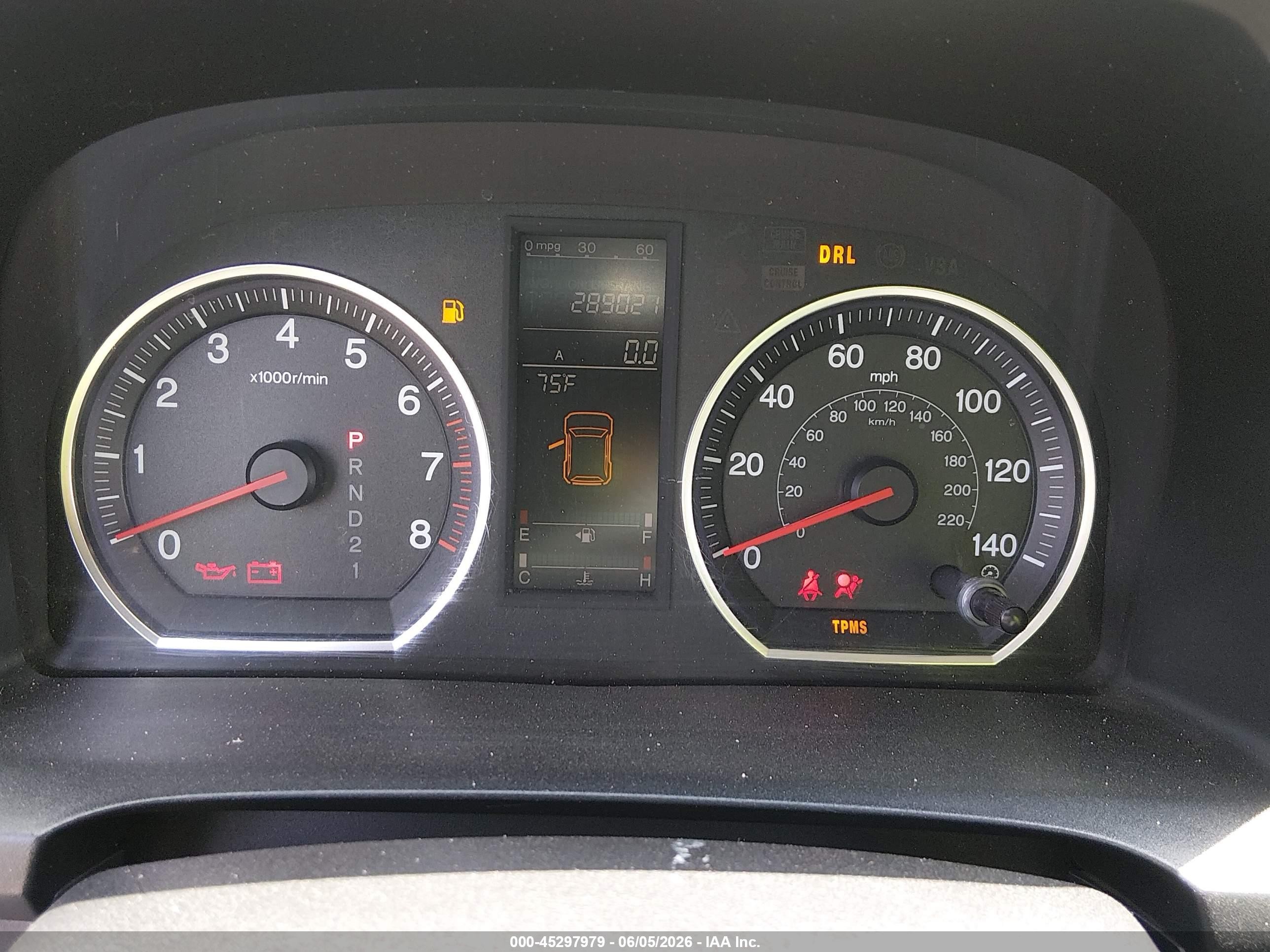 2009 Honda Cr-v Ex-l Light Blue vin: JHLRE38759C003356