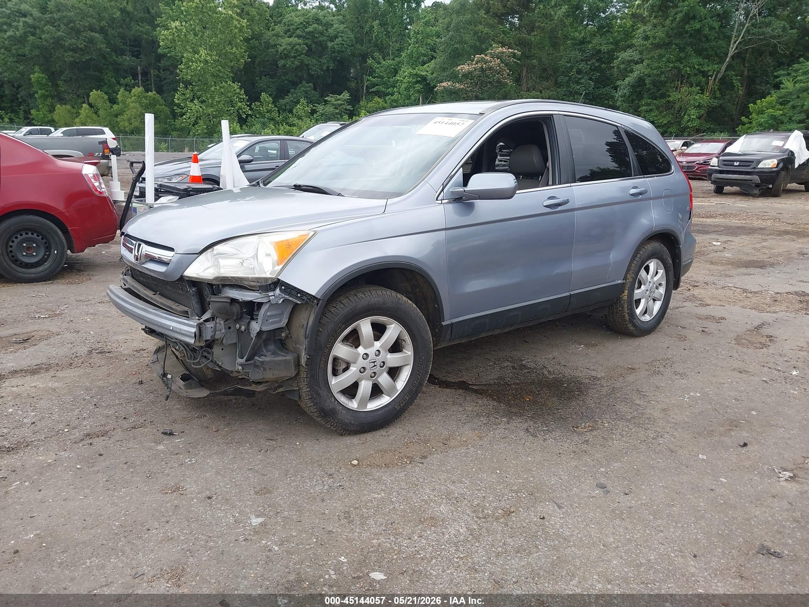 2009 Honda Cr-v Ex-l Серый vin: JHLRE38759C009027