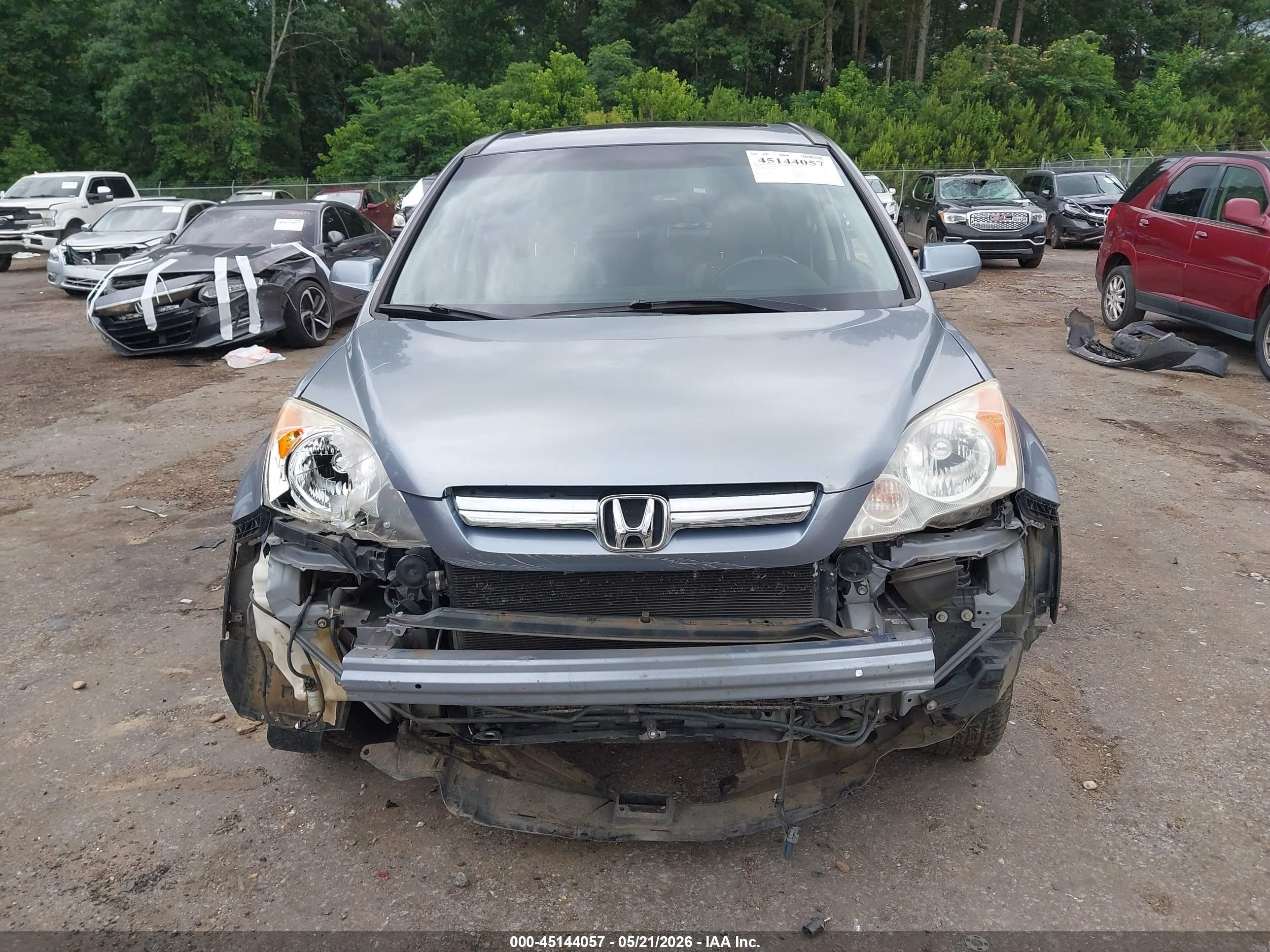 2009 Honda Cr-v Ex-l Серый vin: JHLRE38759C009027