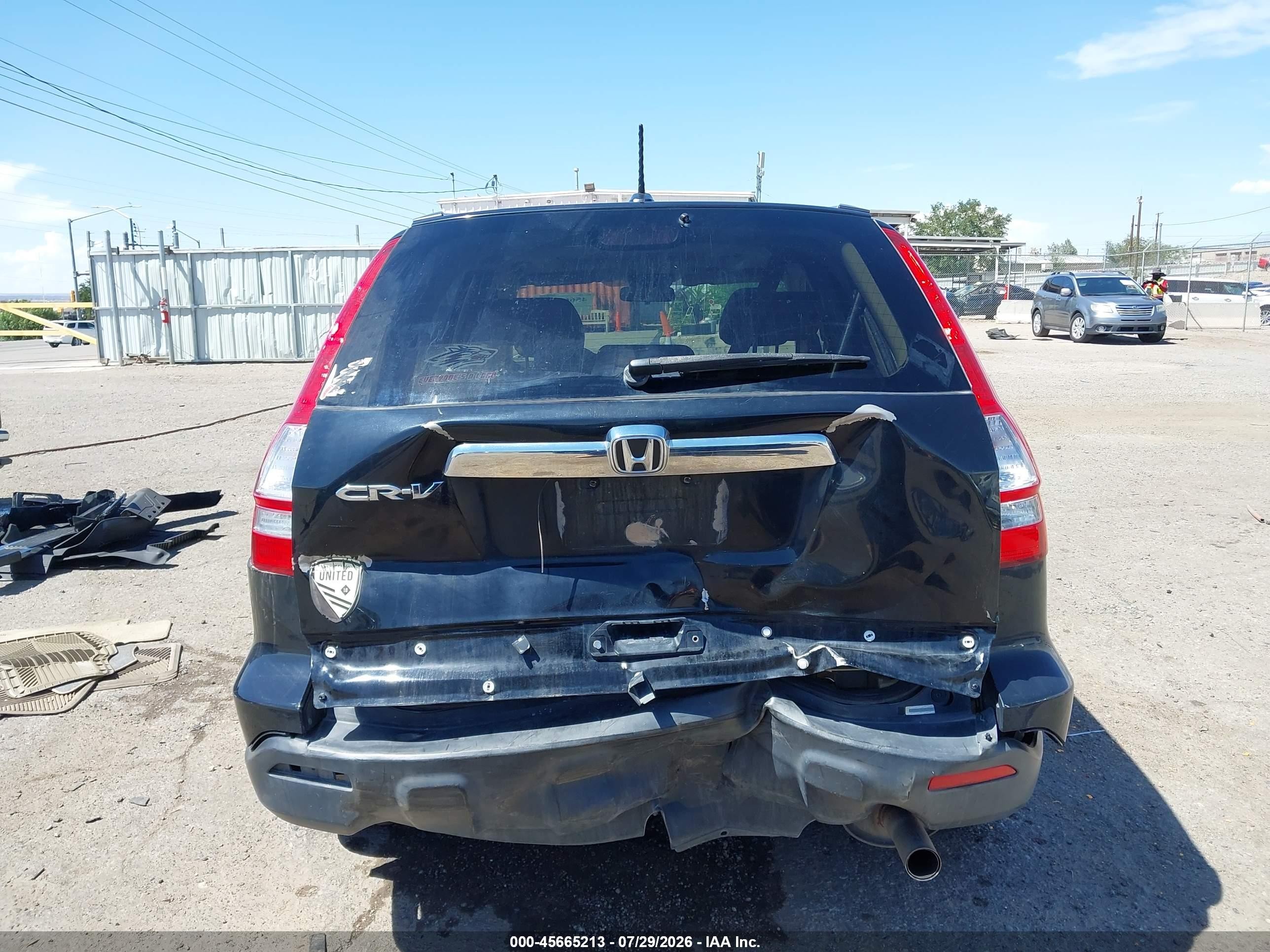 2009 Honda Cr-v Ex-l Черный vin: JHLRE38759C013336