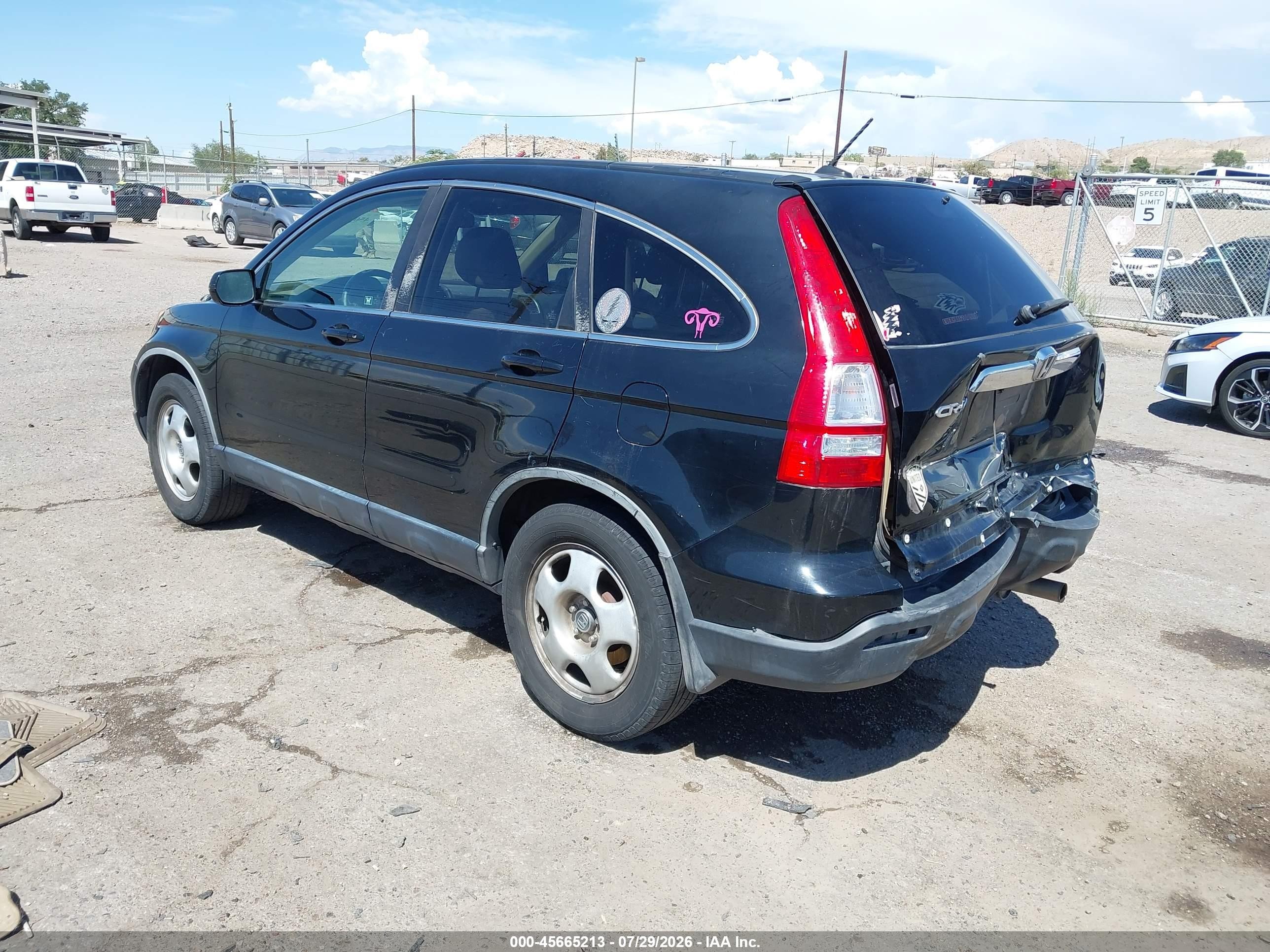 2009 Honda Cr-v Ex-l Черный vin: JHLRE38759C013336