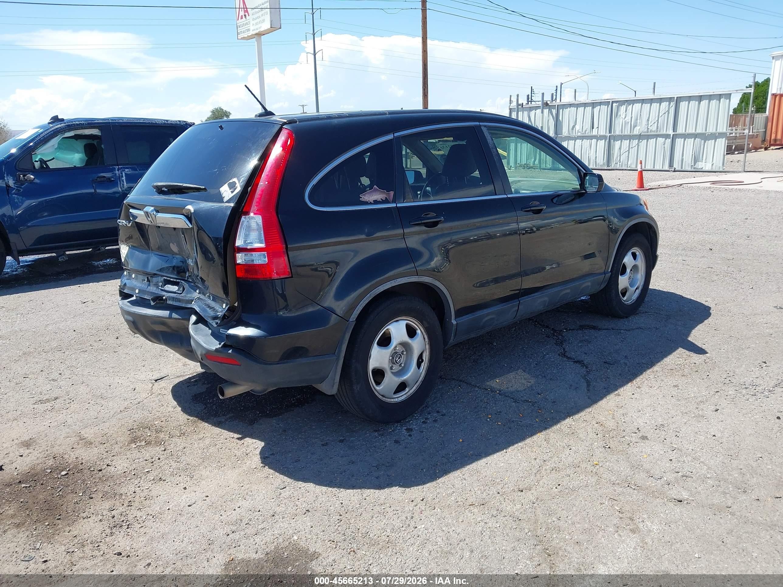 2009 Honda Cr-v Ex-l Черный vin: JHLRE38759C013336