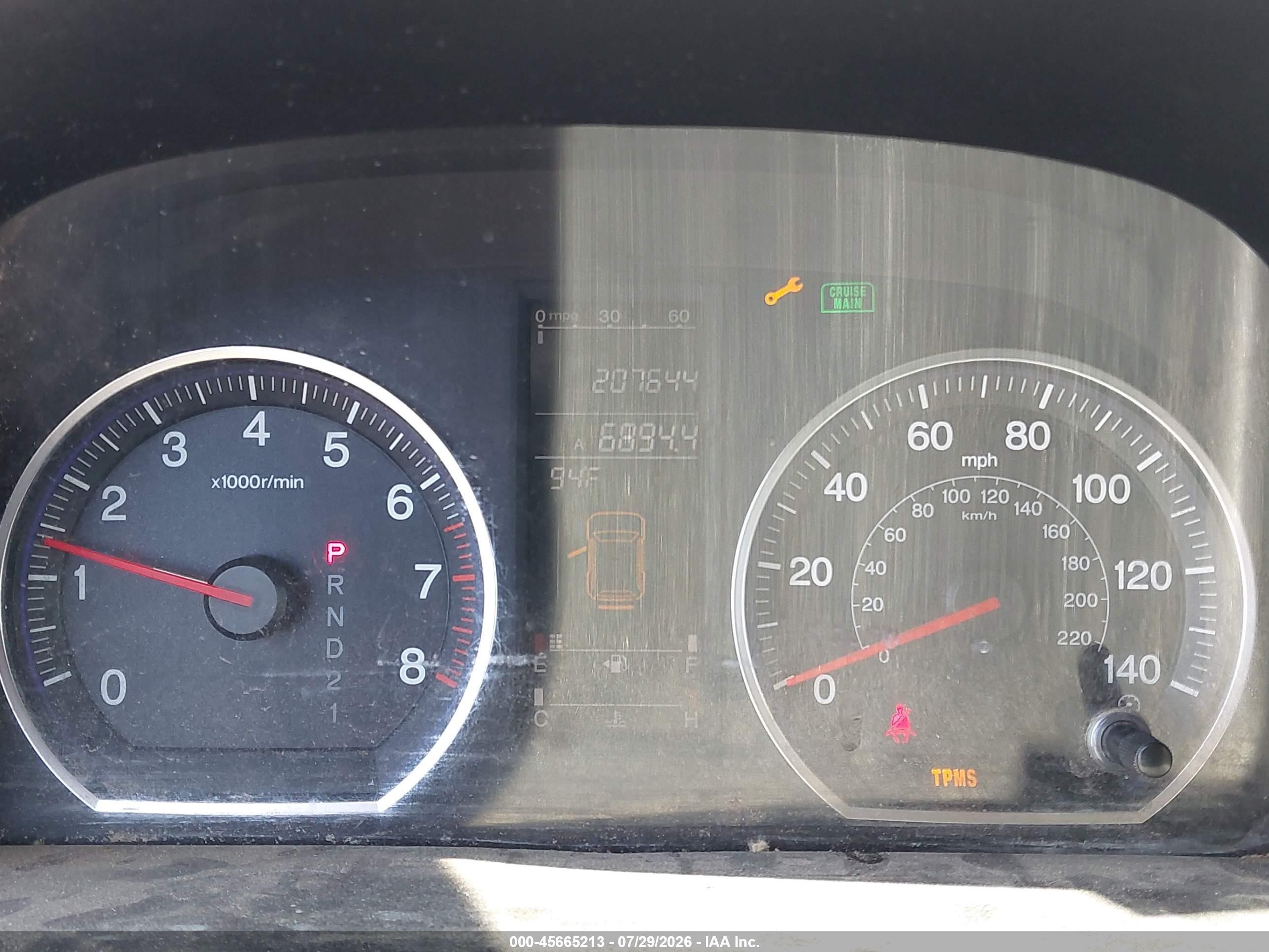 2009 Honda Cr-v Ex-l Черный vin: JHLRE38759C013336