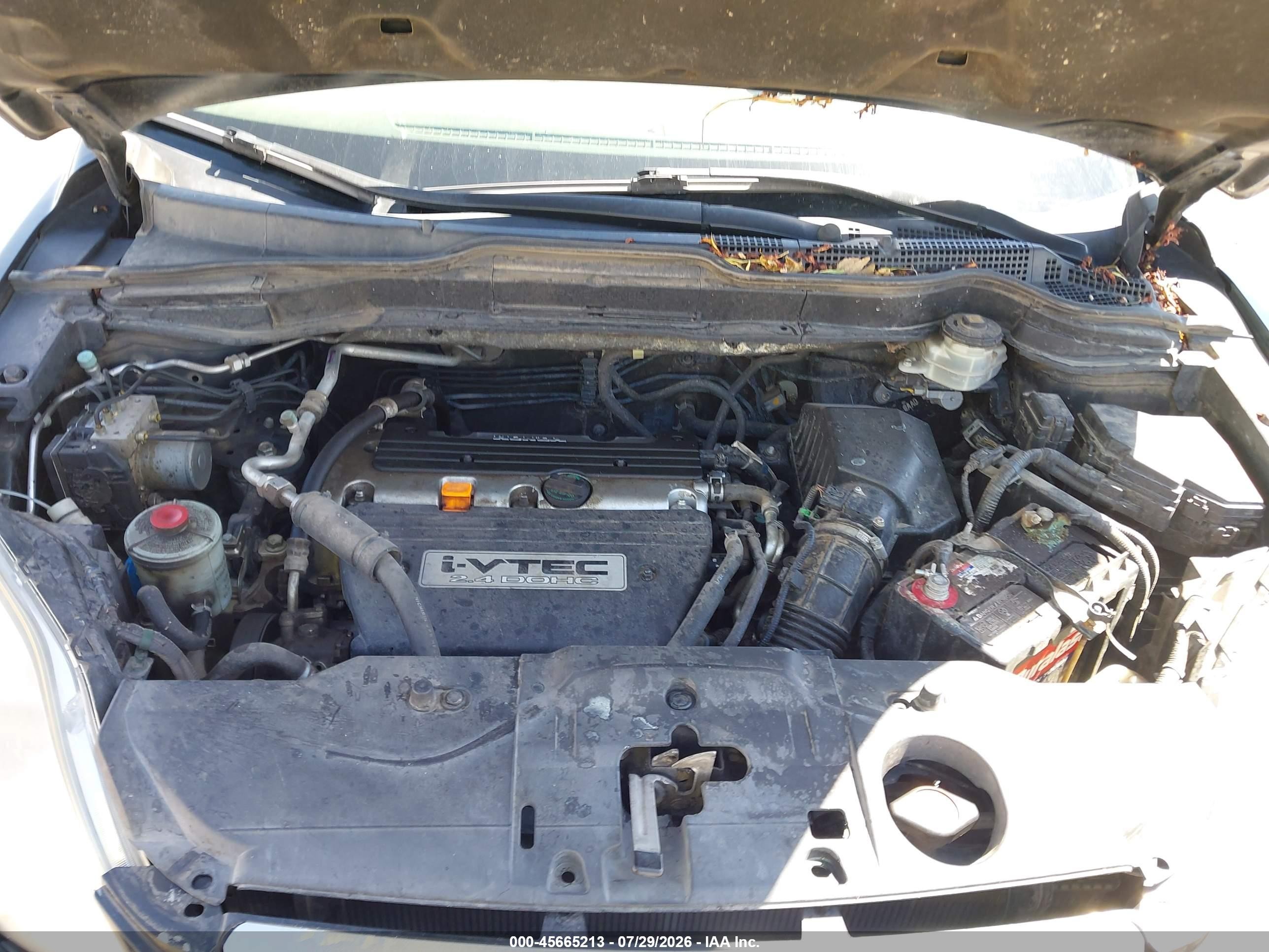2009 Honda Cr-v Ex-l Черный vin: JHLRE38759C013336