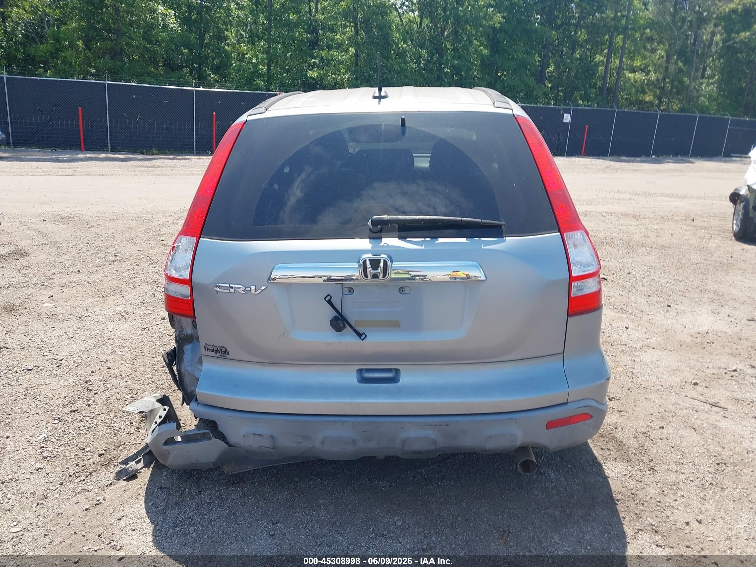2007 Honda Cr-v Ex-l Light Blue vin: JHLRE38767C027100