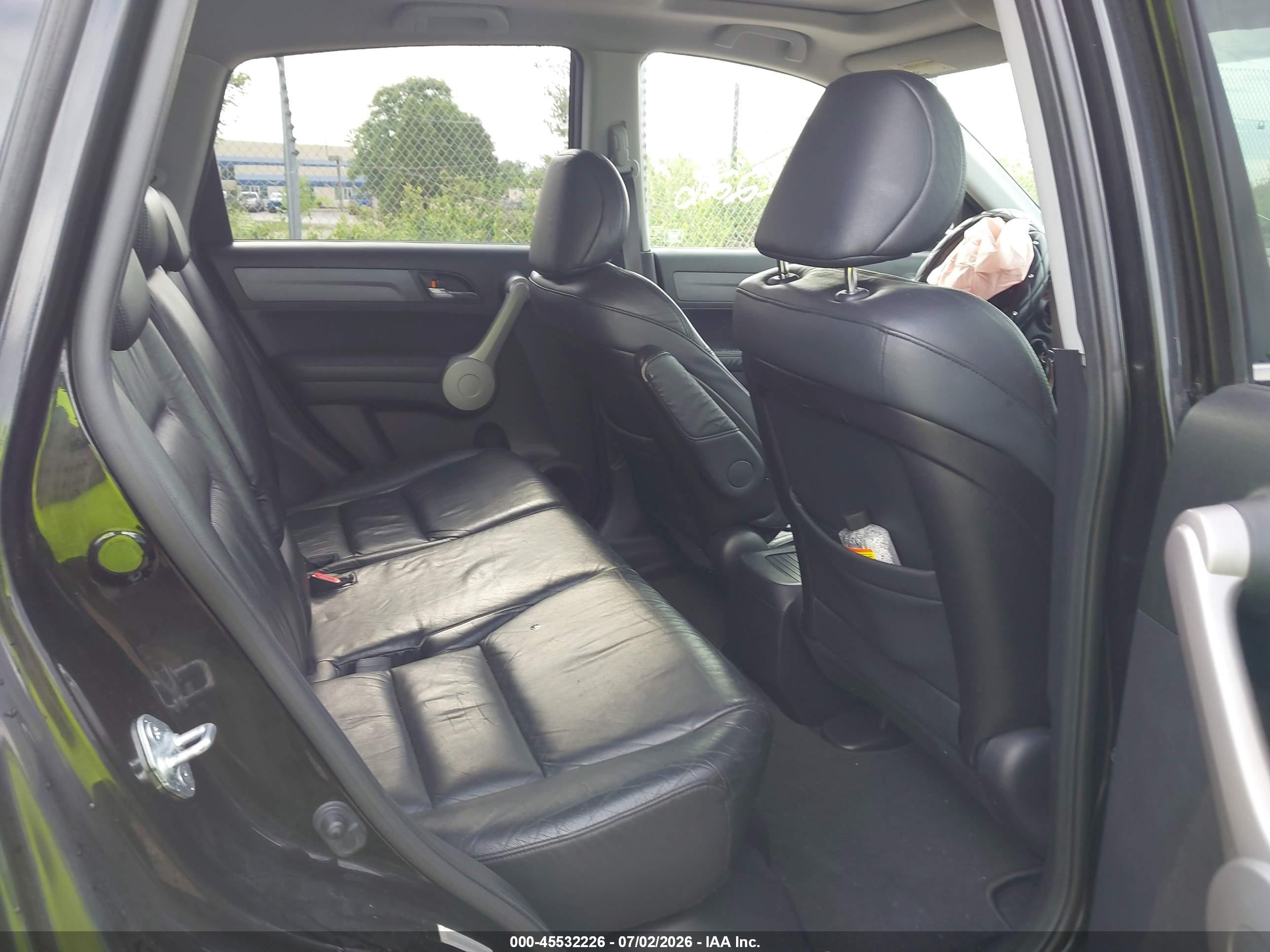 2007 Honda Cr-v Ex-l Black vin: JHLRE38767C028781