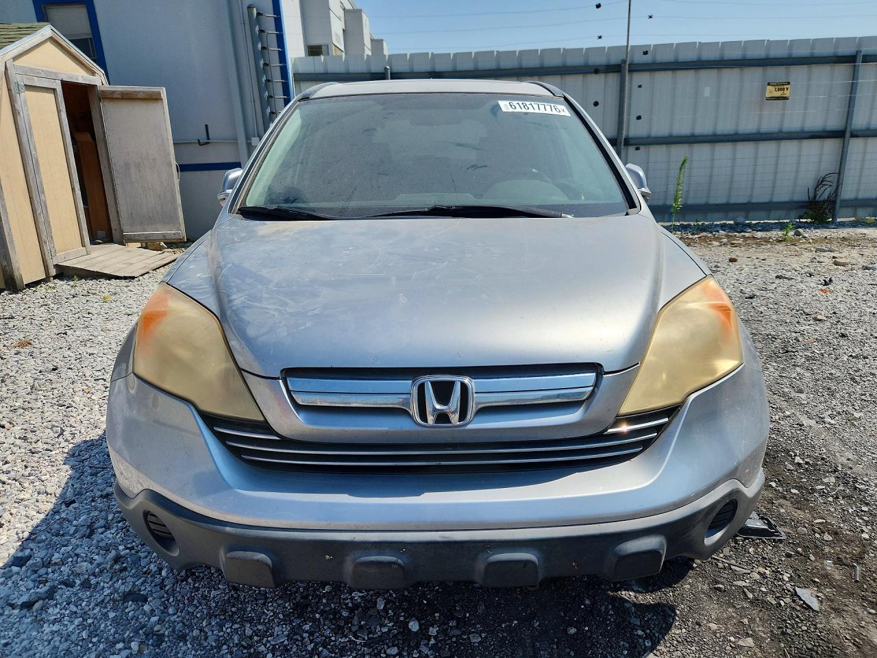 2007 Honda Cr-v Exl Silver vin: JHLRE38767C059920