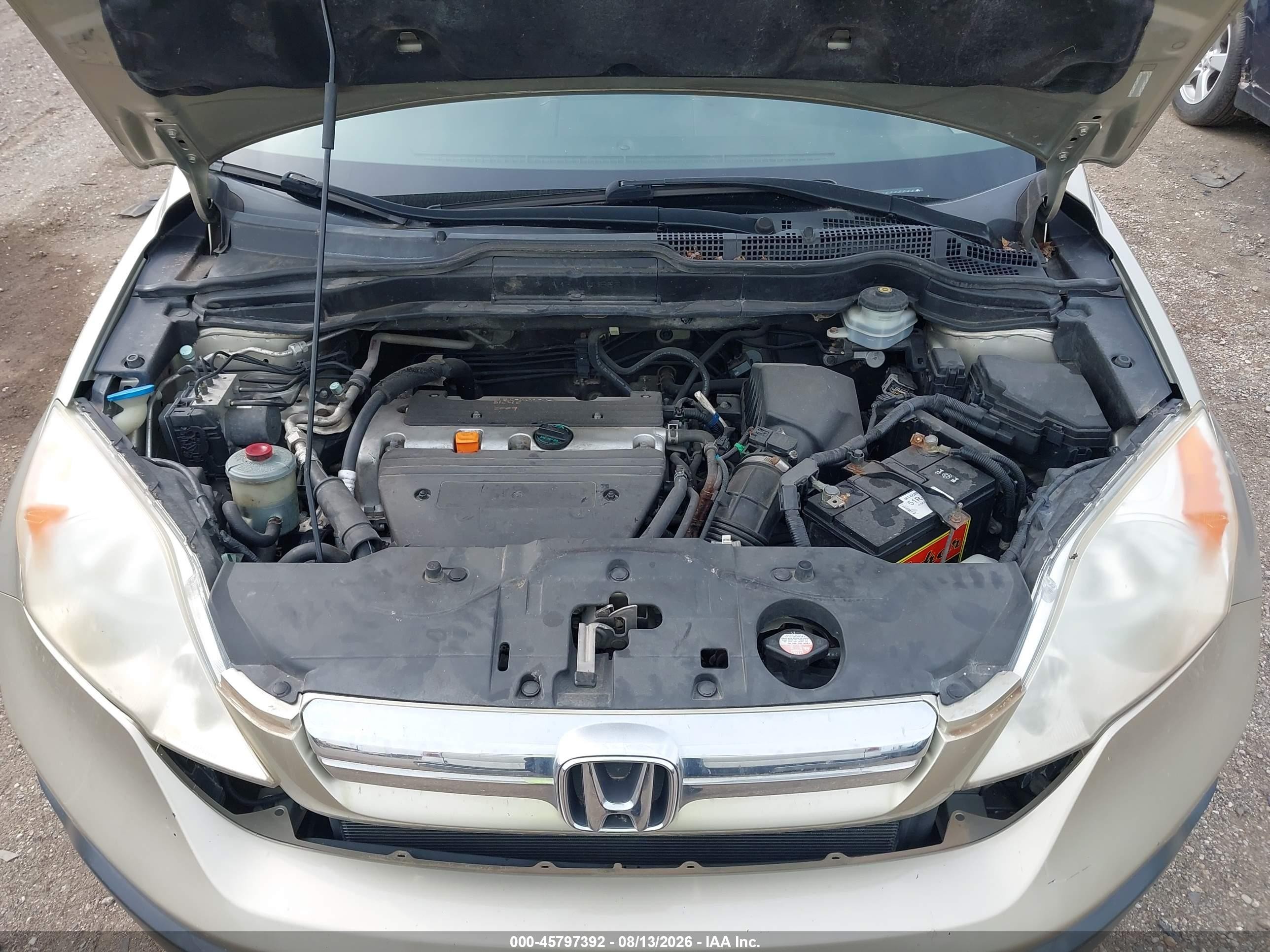2008 Honda Cr-v Ex-l Gold vin: JHLRE38768C020634