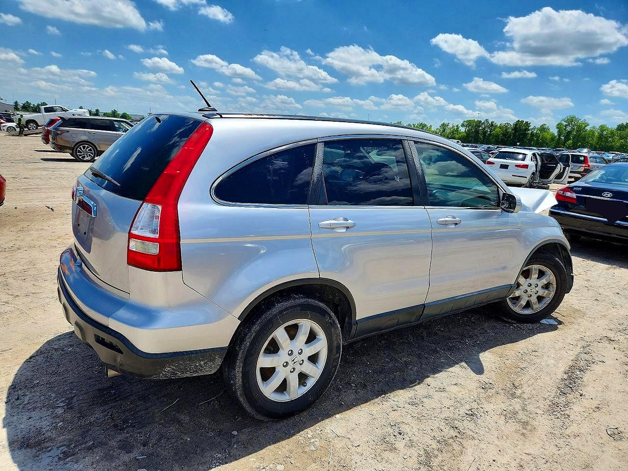2008 Honda Cr-v Exl Silver vin: JHLRE38768C031049