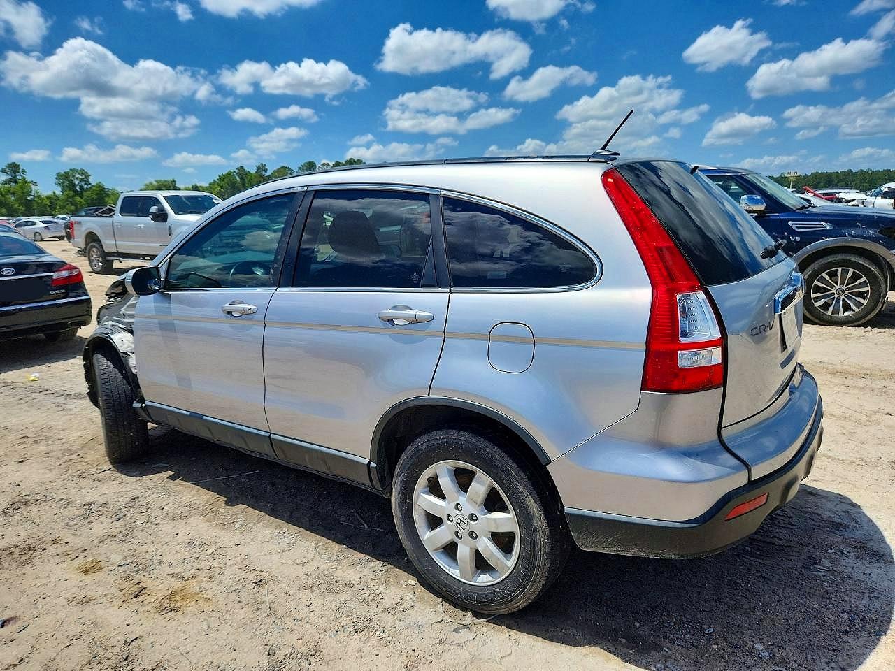 2008 Honda Cr-v Exl Silver vin: JHLRE38768C031049