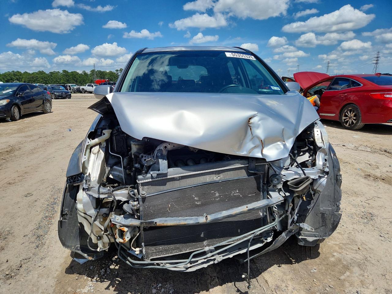 2008 Honda Cr-v Exl Silver vin: JHLRE38768C031049