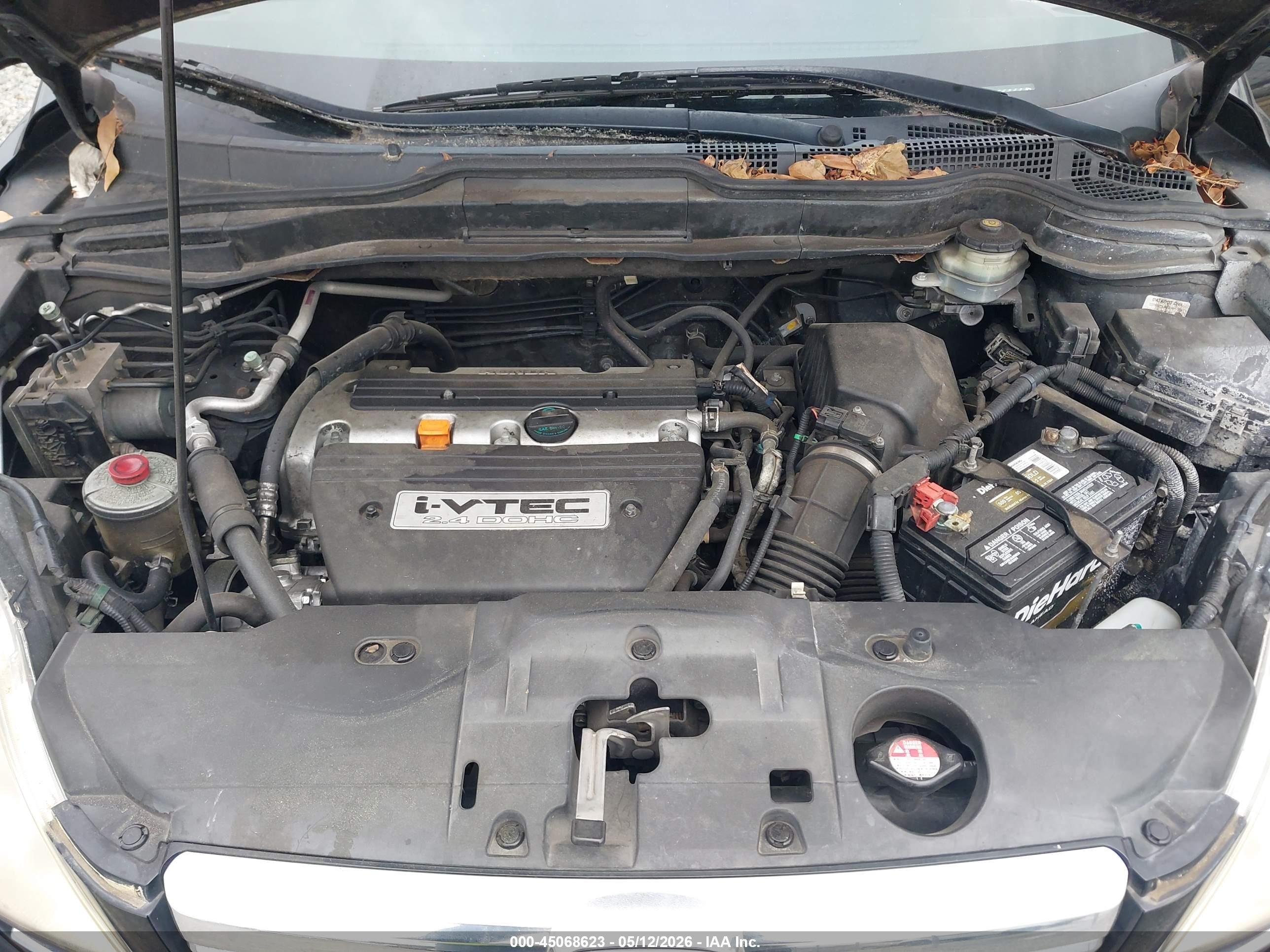 2008 Honda Cr-v Ex-l Черный vin: JHLRE38768C045131