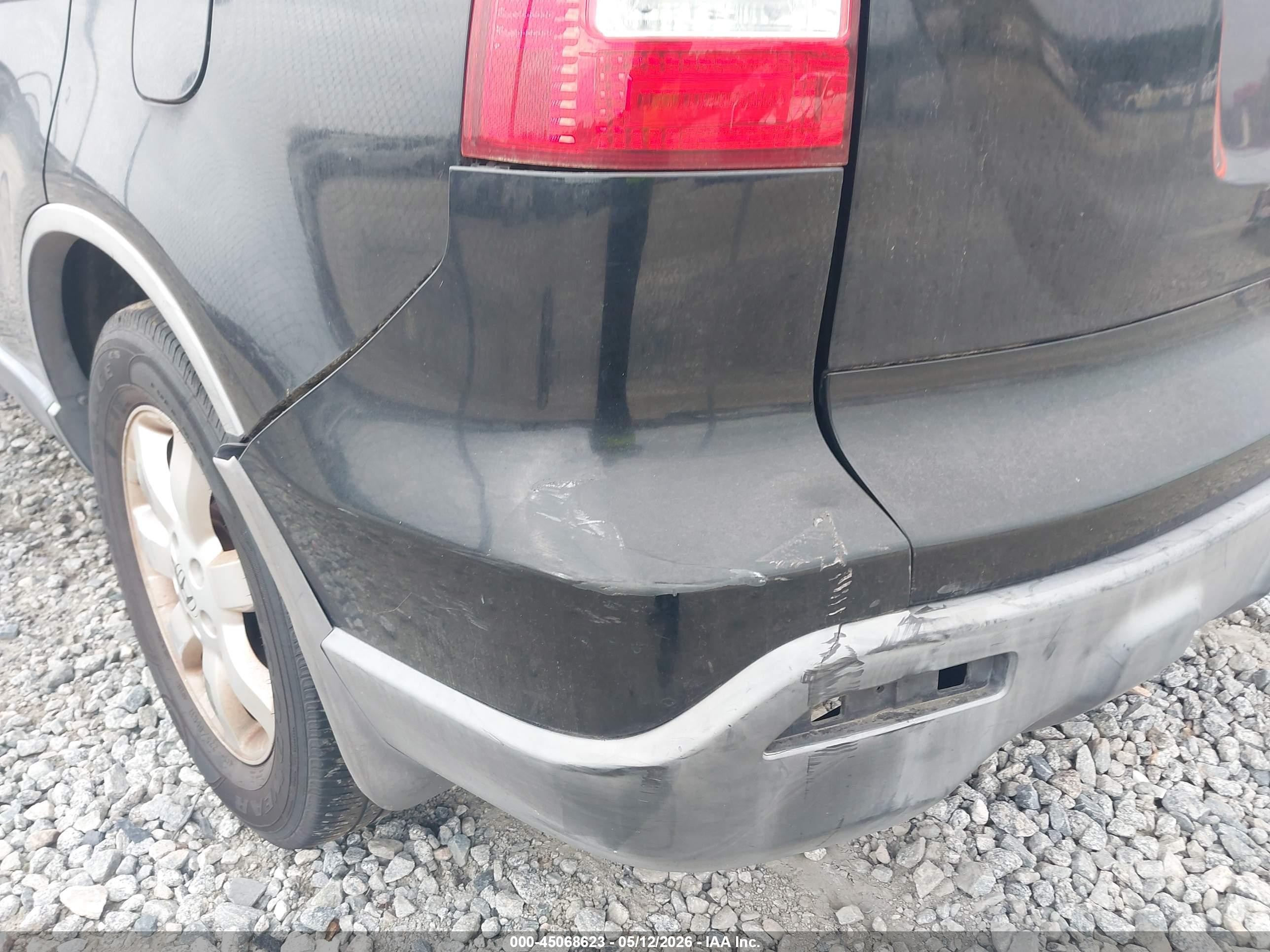 2008 Honda Cr-v Ex-l Черный vin: JHLRE38768C045131