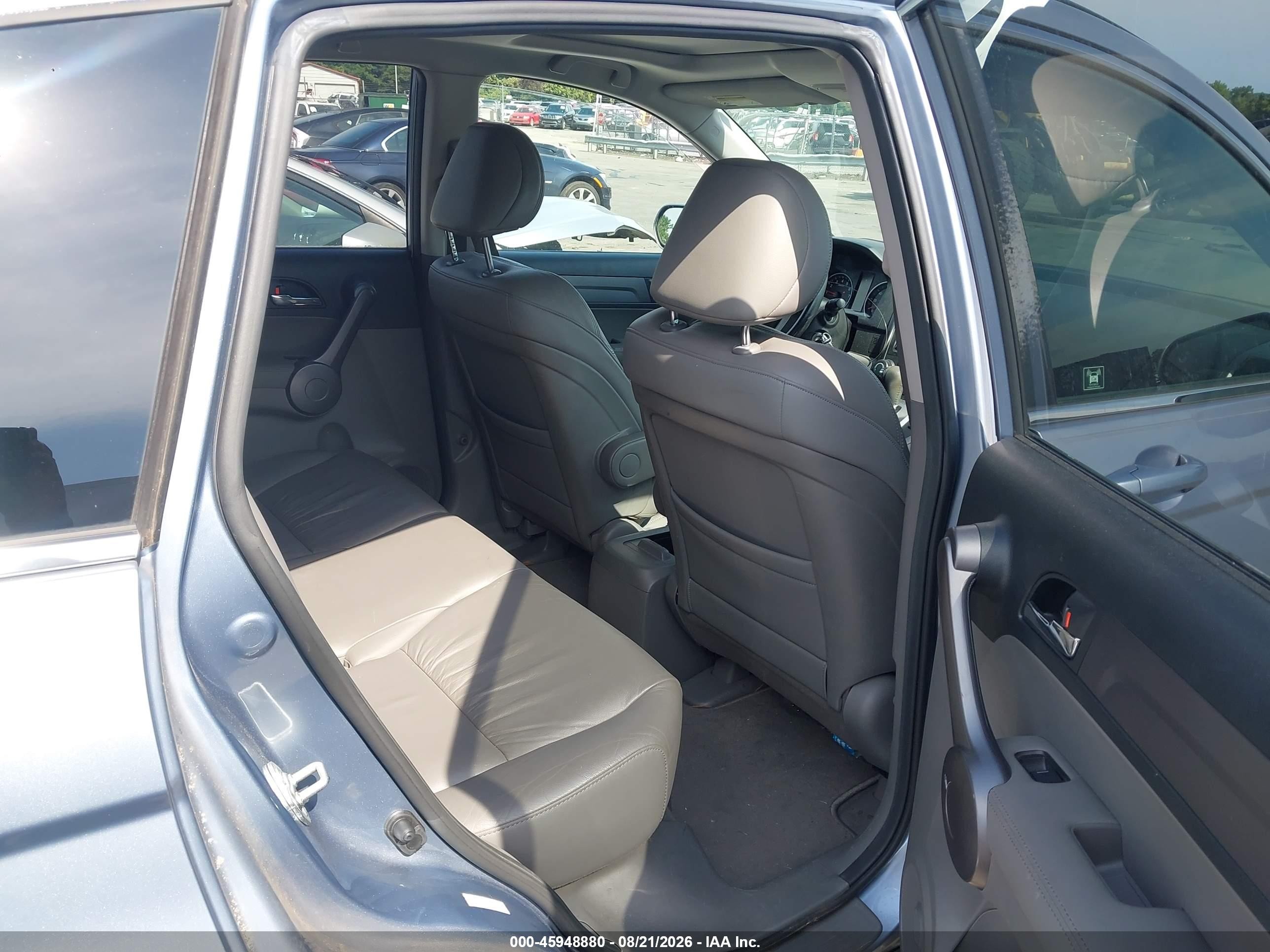 2009 Honda Cr-v Ex-l Light Blue vin: JHLRE38769C007450