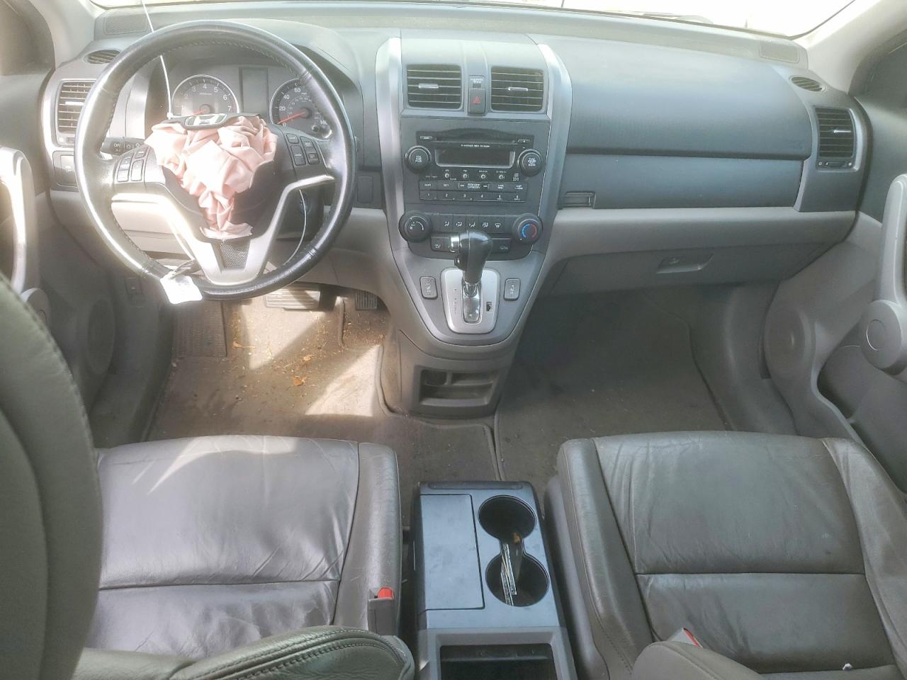 2007 Honda Cr-v Exl White vin: JHLRE38777C055780
