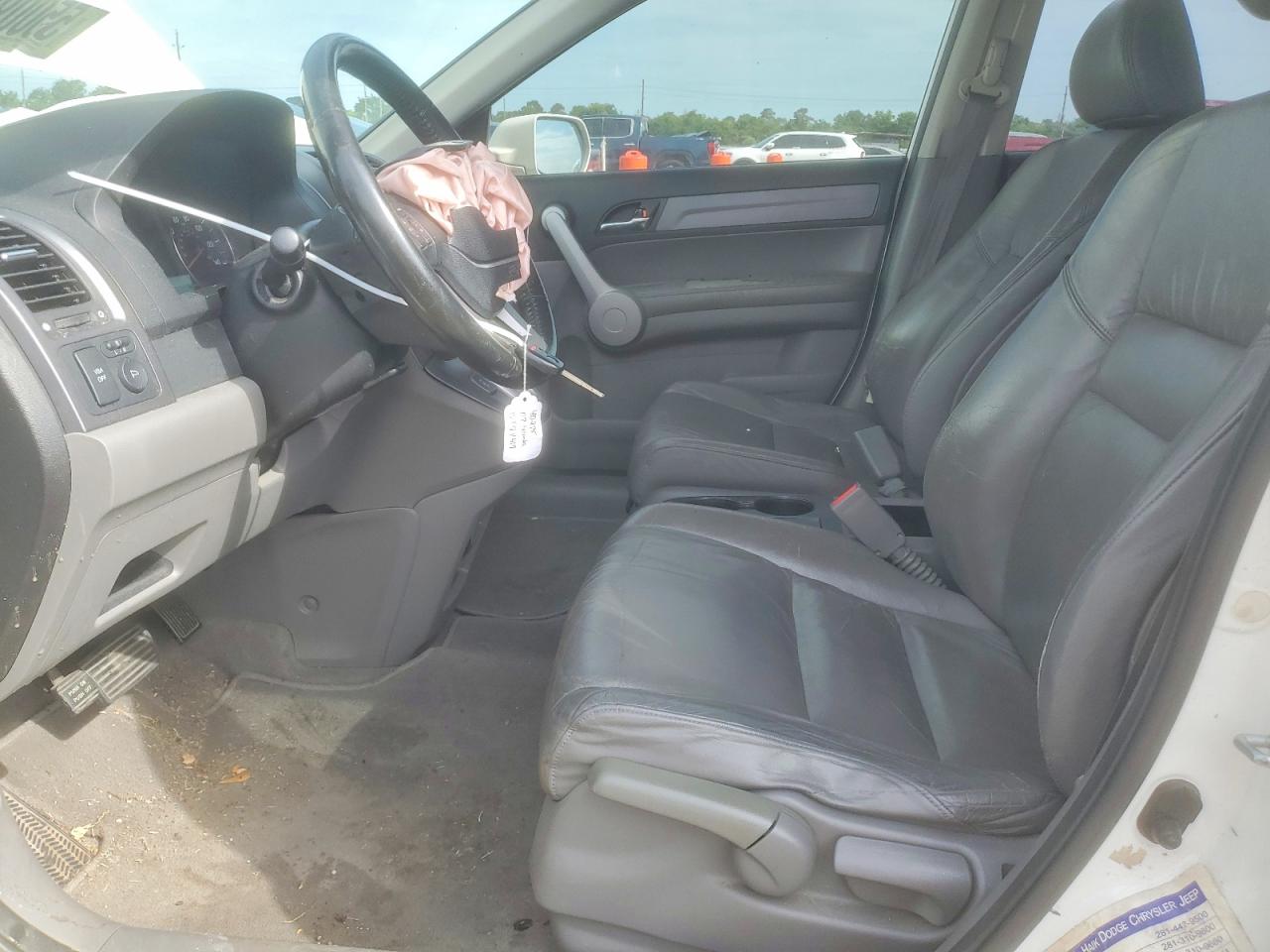 2007 Honda Cr-v Exl White vin: JHLRE38777C055780