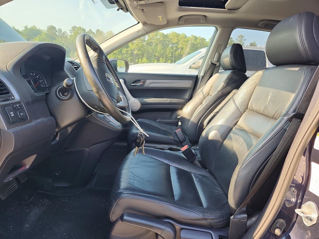 2007 Honda Cr-v Exl Blue vin: JHLRE38777C057495