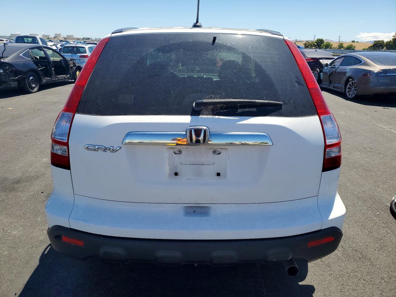 2007 Honda Cr-v Exl Белый vin: JHLRE38777C061935