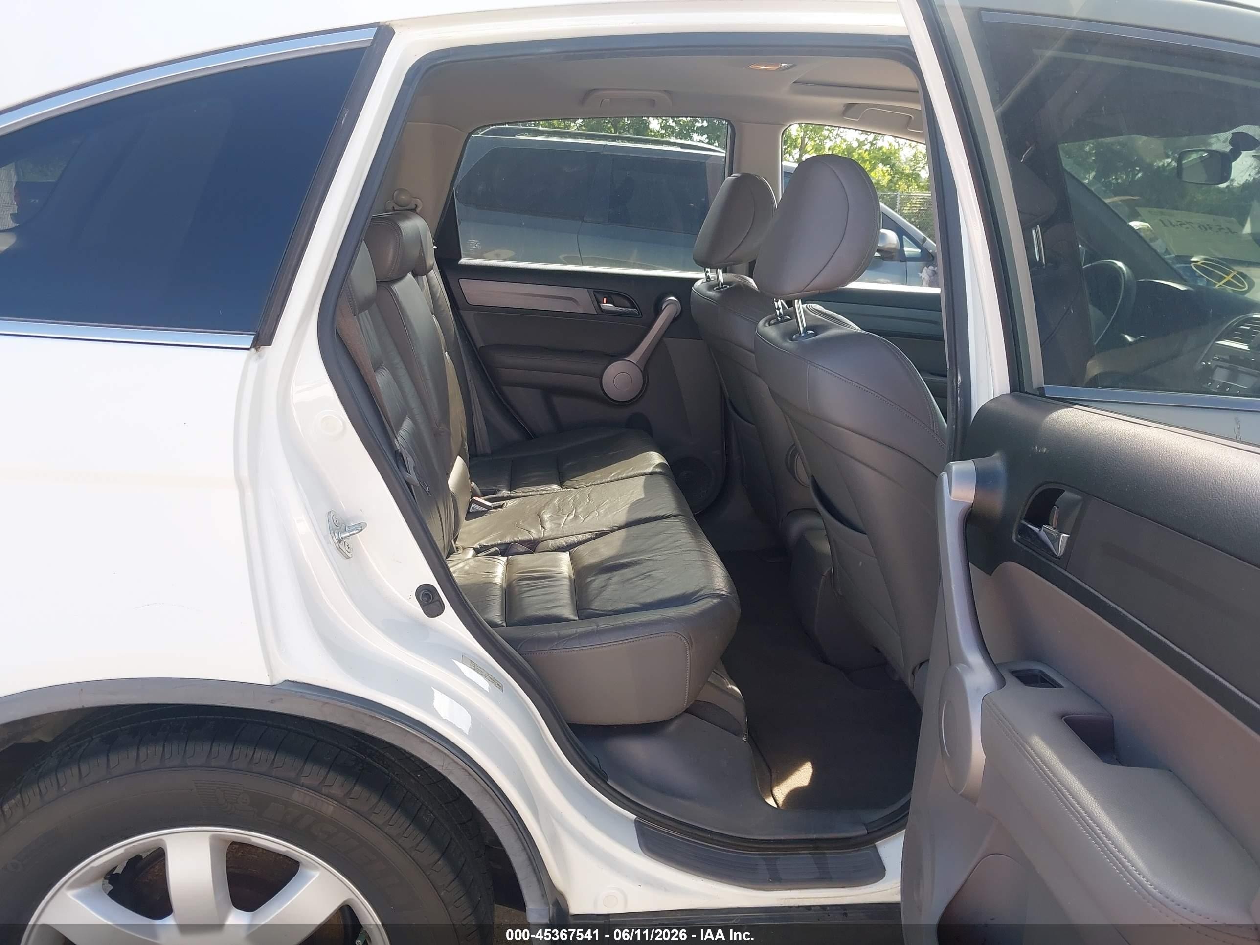 2007 Honda Cr-v Ex-l White vin: JHLRE38777C067959