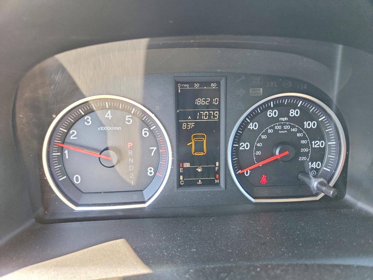 2008 Honda Cr-v Exl Blue vin: JHLRE38778C010713