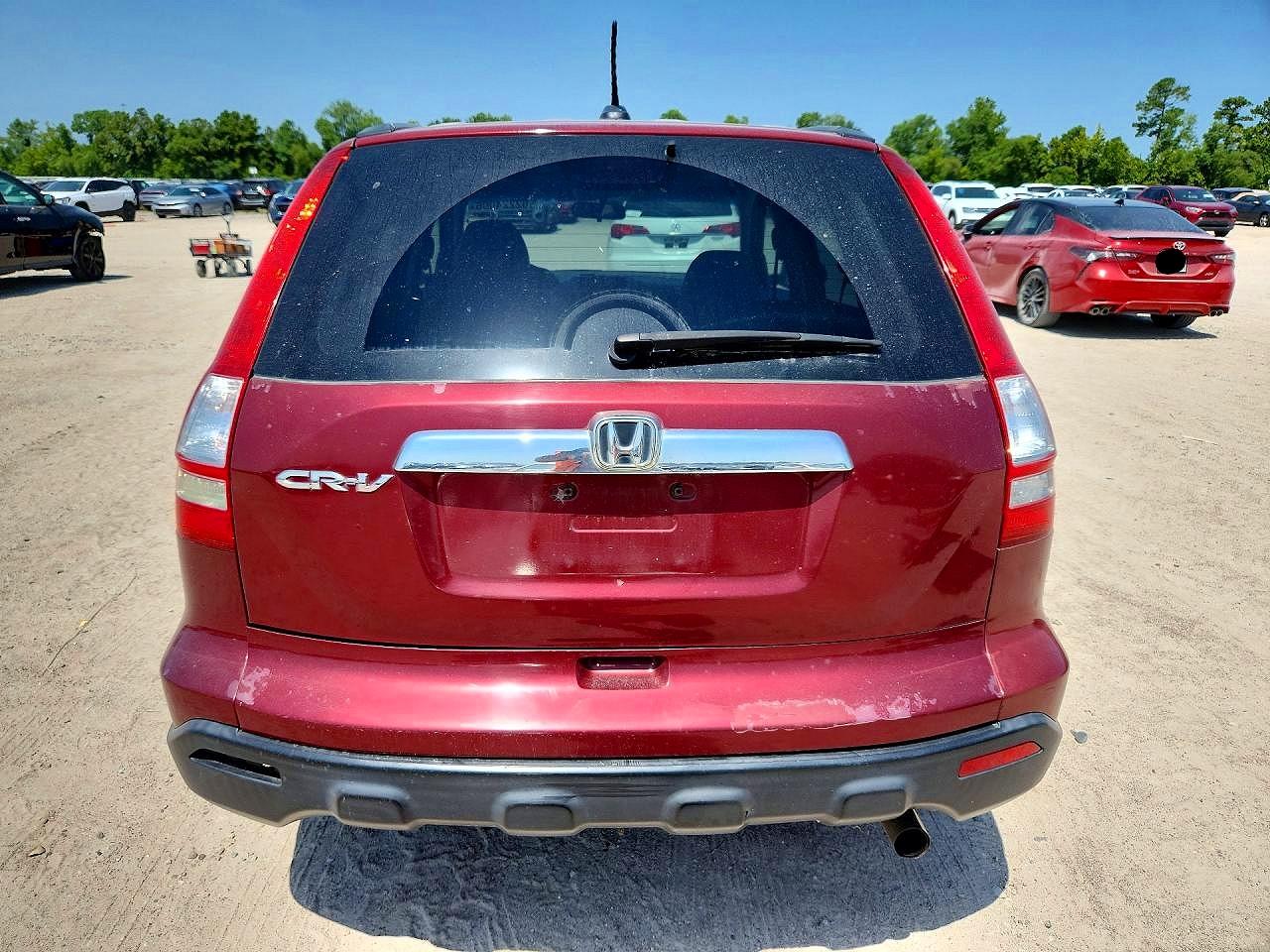 2008 Honda Cr-v Exl Red vin: JHLRE38778C038186