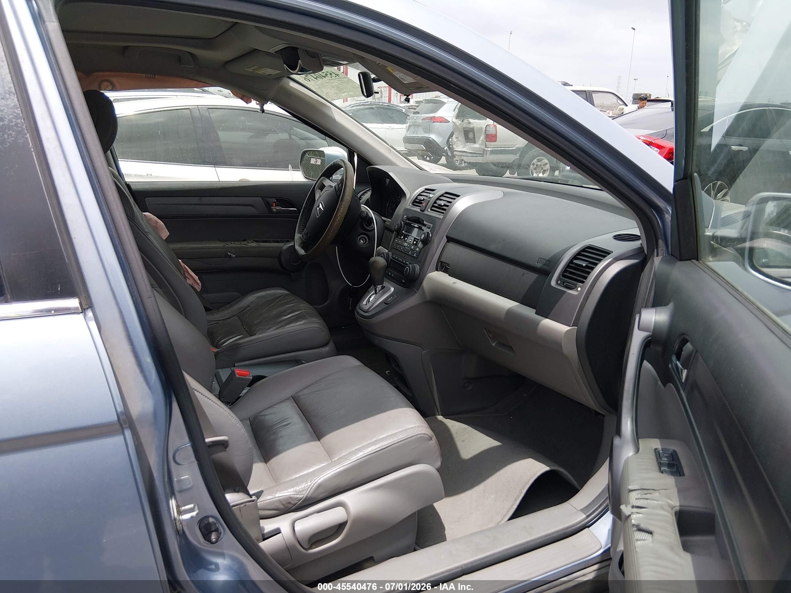 2008 Honda Cr-v Ex-l Light Blue vin: JHLRE38778C039502