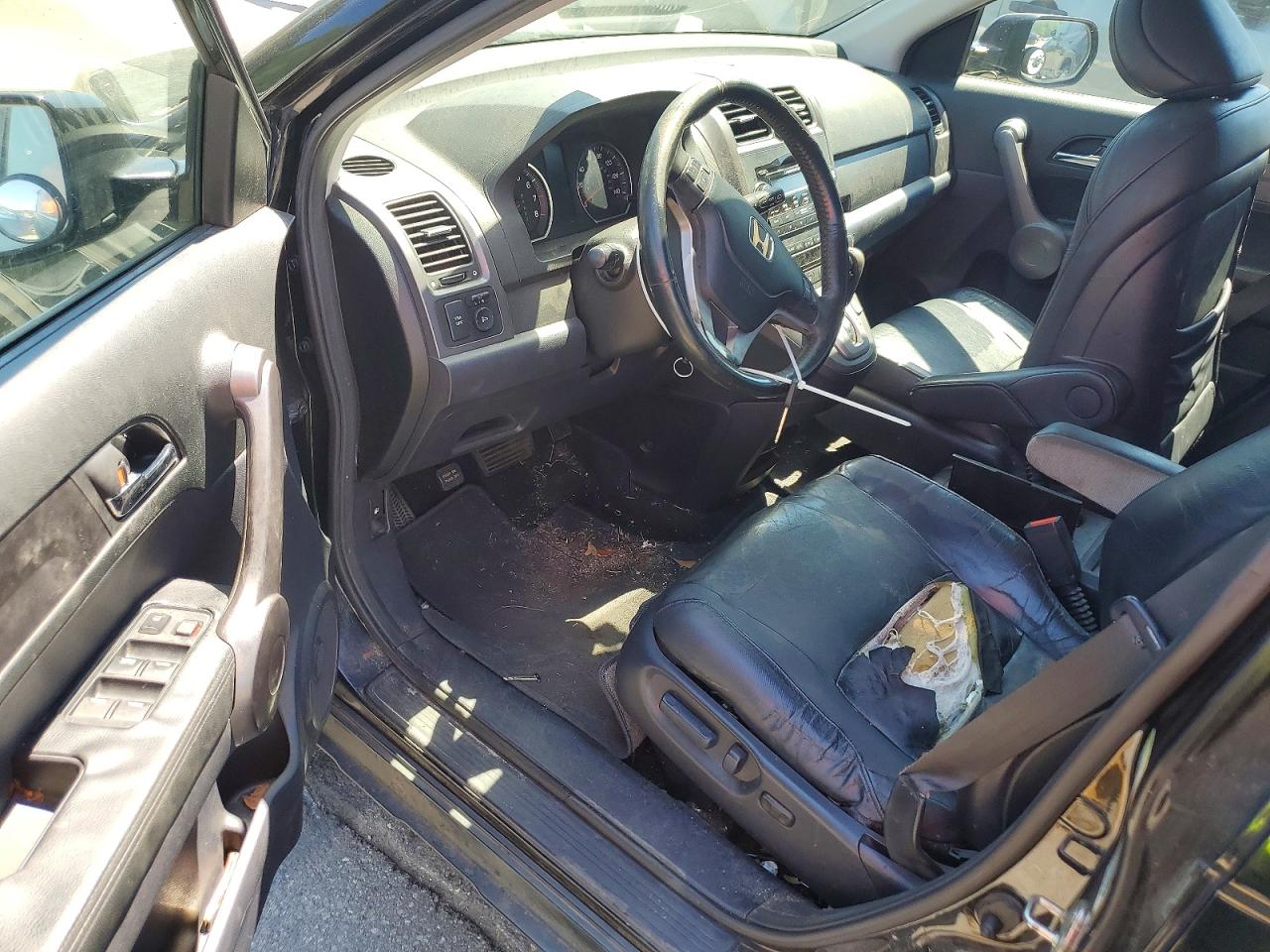 2008 Honda Cr-v Exl Black vin: JHLRE38778C040973