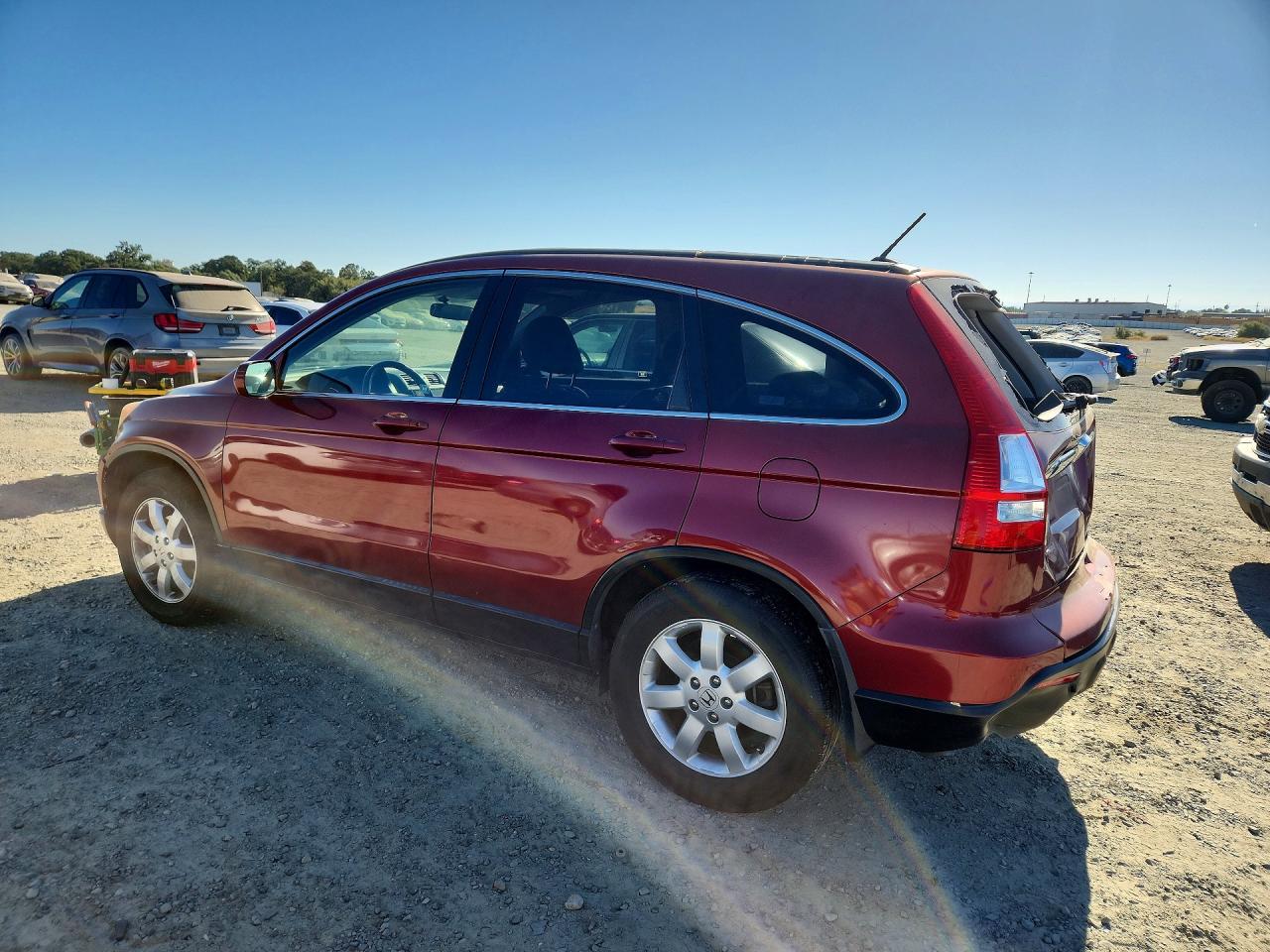 2008 Honda Cr-v Exl Red vin: JHLRE38778C049110