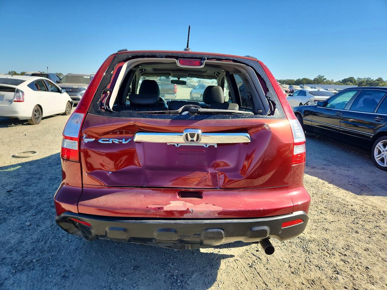 2008 Honda Cr-v Exl Red vin: JHLRE38778C049110