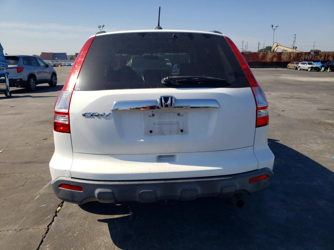 2008 Honda Cr-v Exl White vin: JHLRE38778C058339