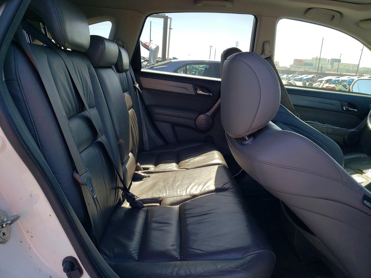 2008 Honda Cr-v Exl White vin: JHLRE38778C058339