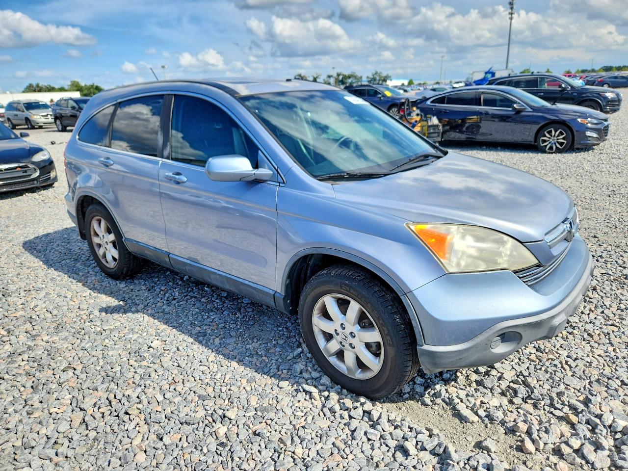 2009 Honda Cr-v Exl Gray vin: JHLRE38779C006288