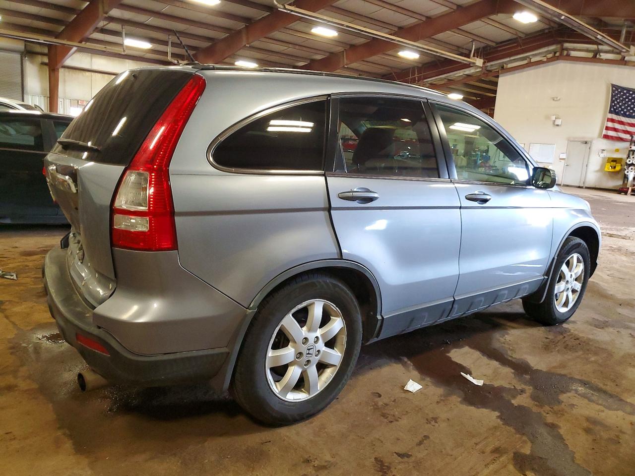 2009 Honda Cr-v Exl Blue vin: JHLRE38779C007067