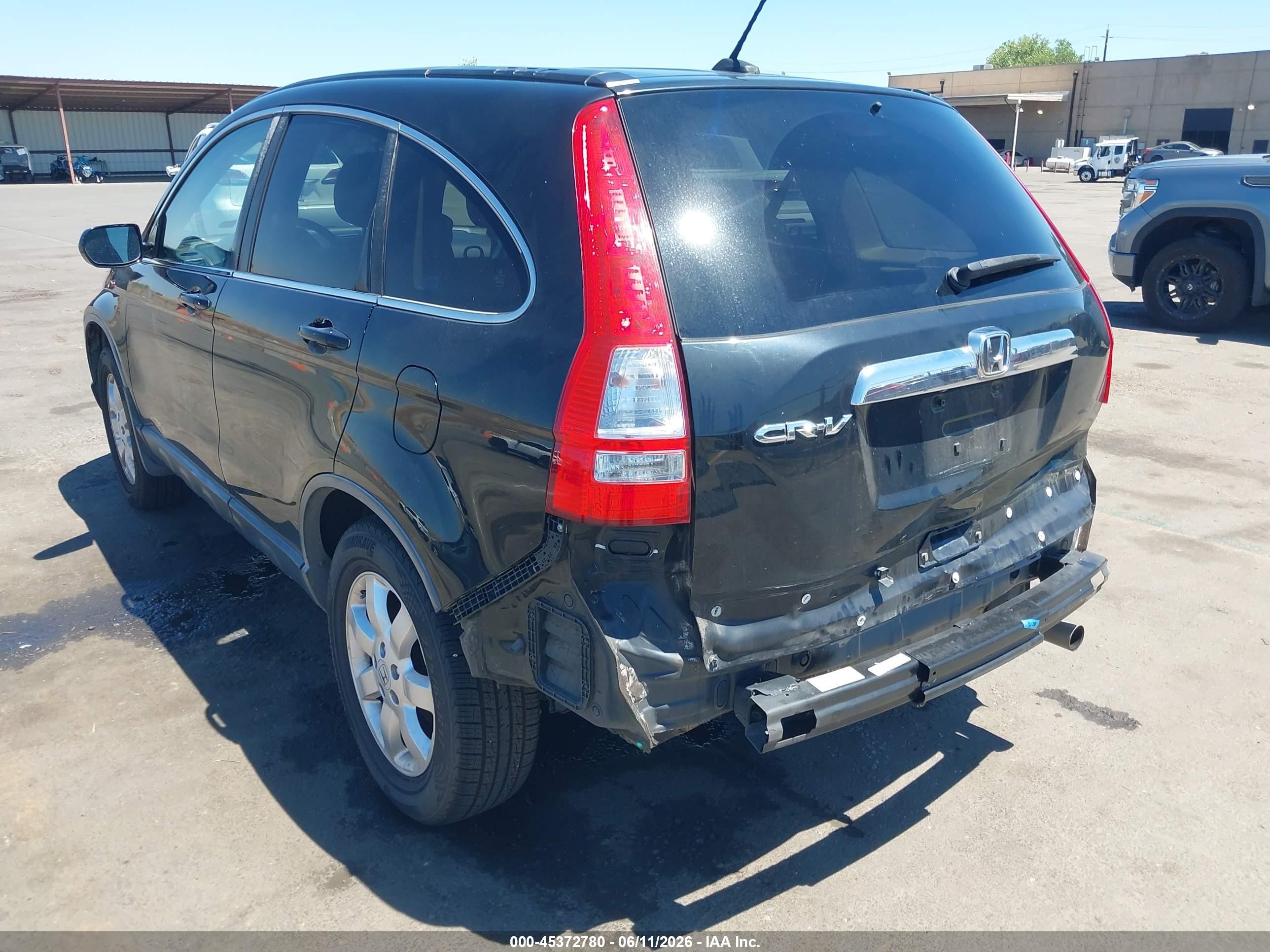 2009 Honda Cr-v Ex-l Black vin: JHLRE38779C007330