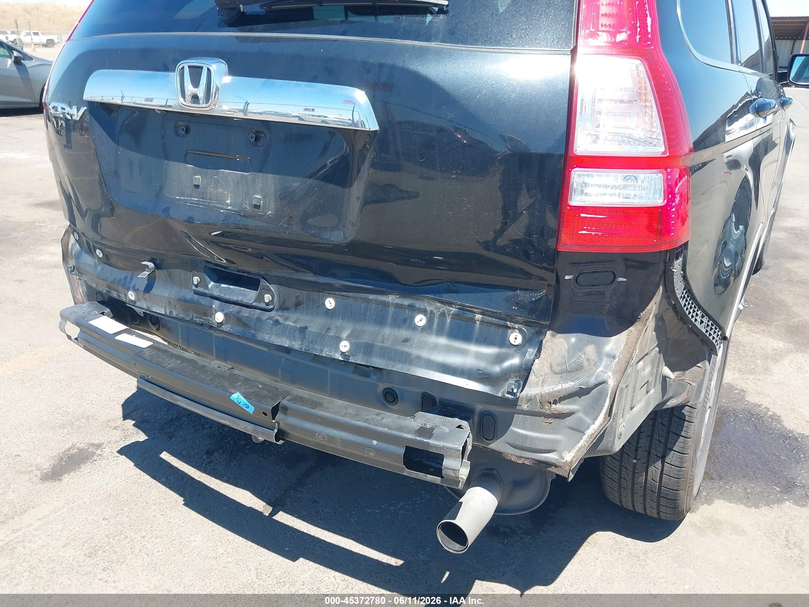 2009 Honda Cr-v Ex-l Black vin: JHLRE38779C007330