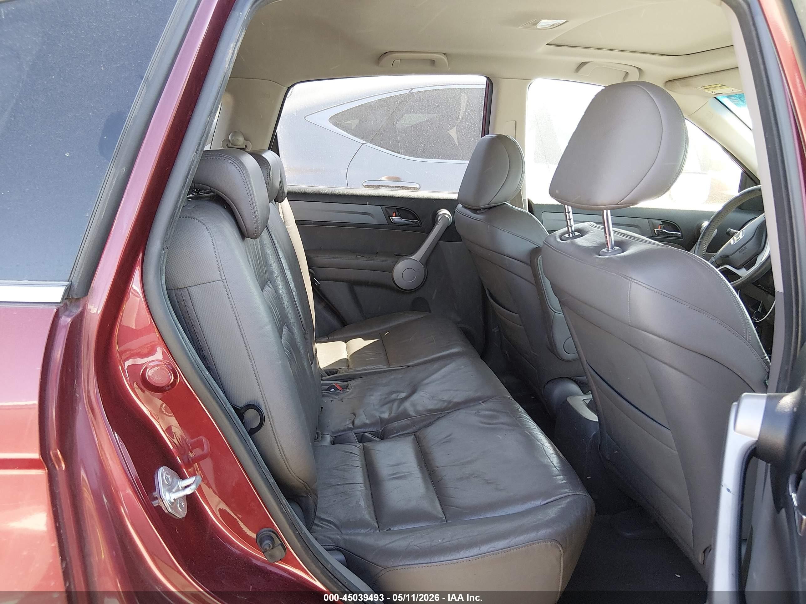 2007 Honda Cr-v Ex-l Red vin: JHLRE38787C013280