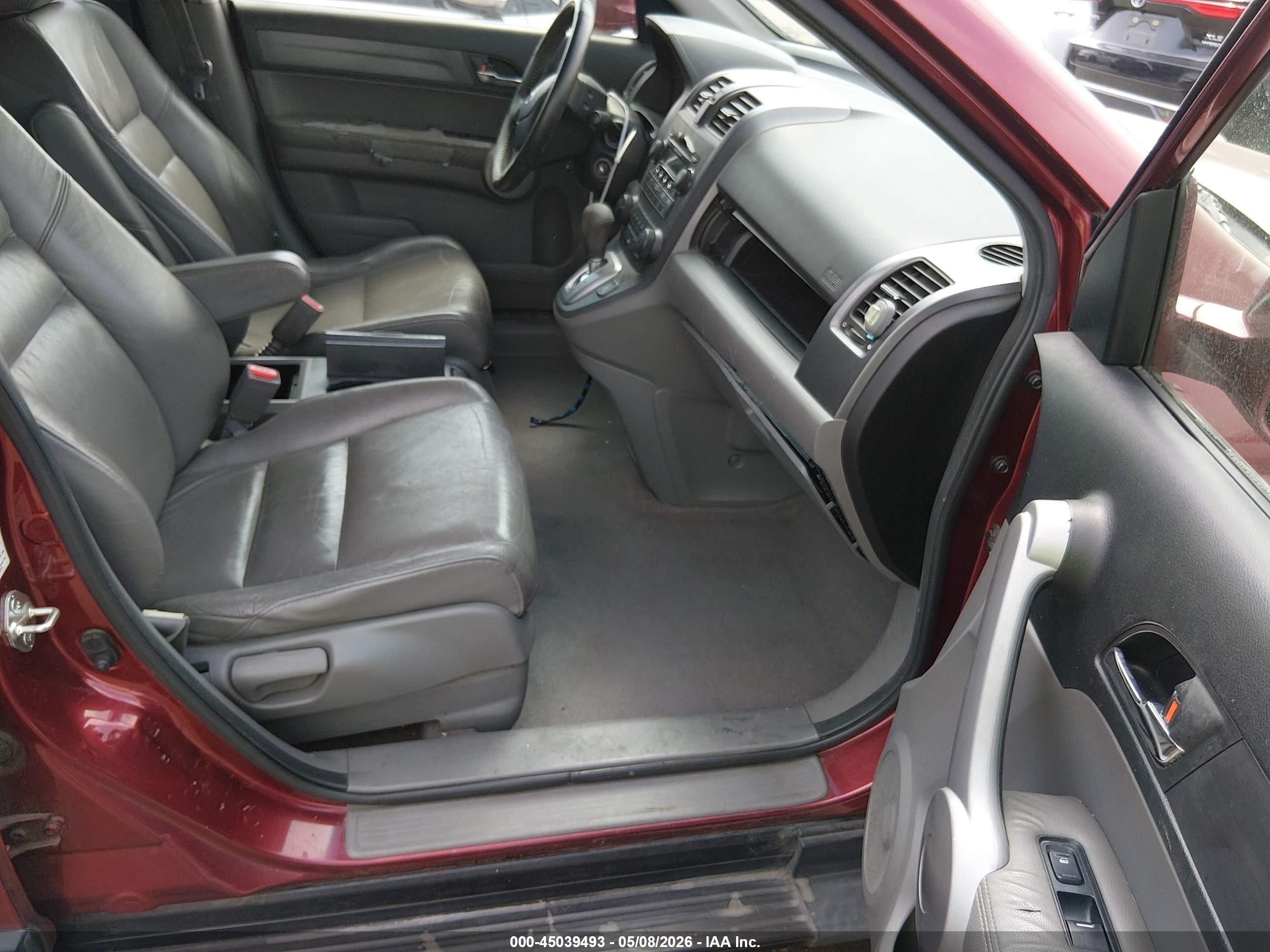 2007 Honda Cr-v Ex-l Red vin: JHLRE38787C013280
